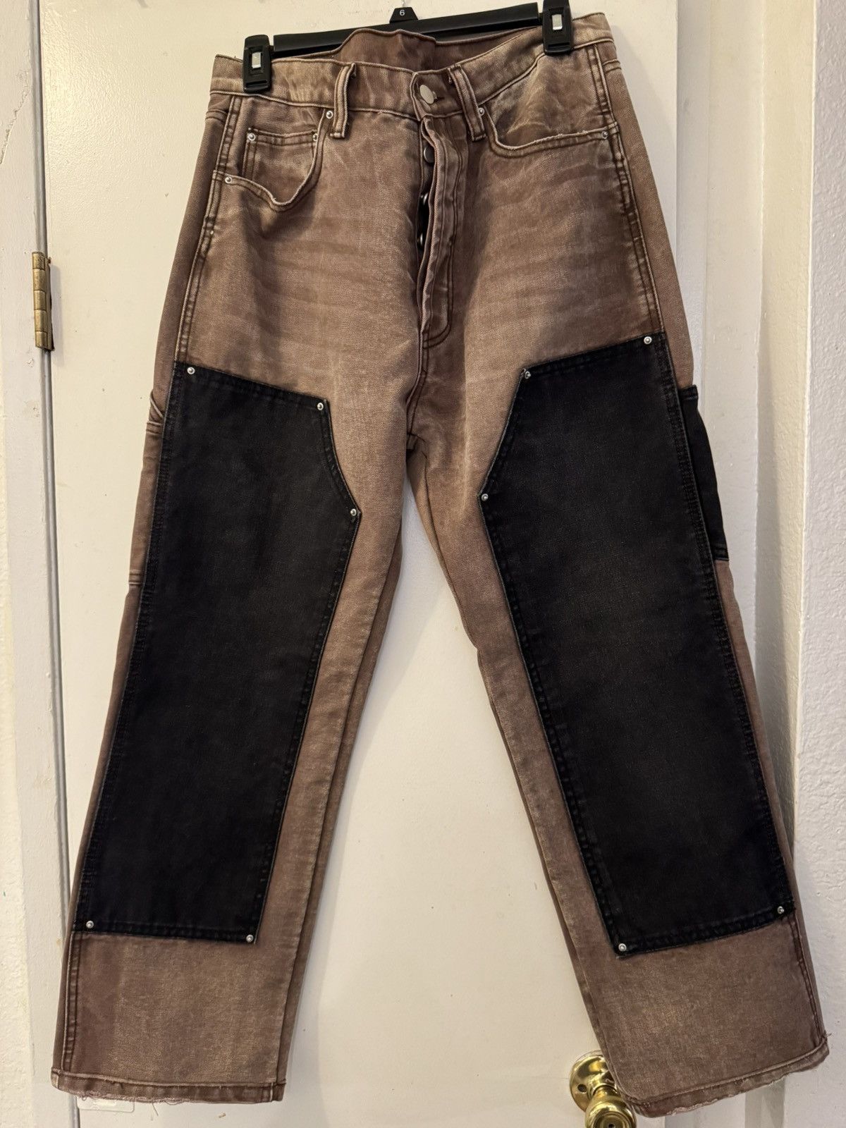 MNML MNML Loose Fit Carpenter Jeans Vintage Wash Size 32x30 Size US 32 / EU 48 - 2 Thumbnail