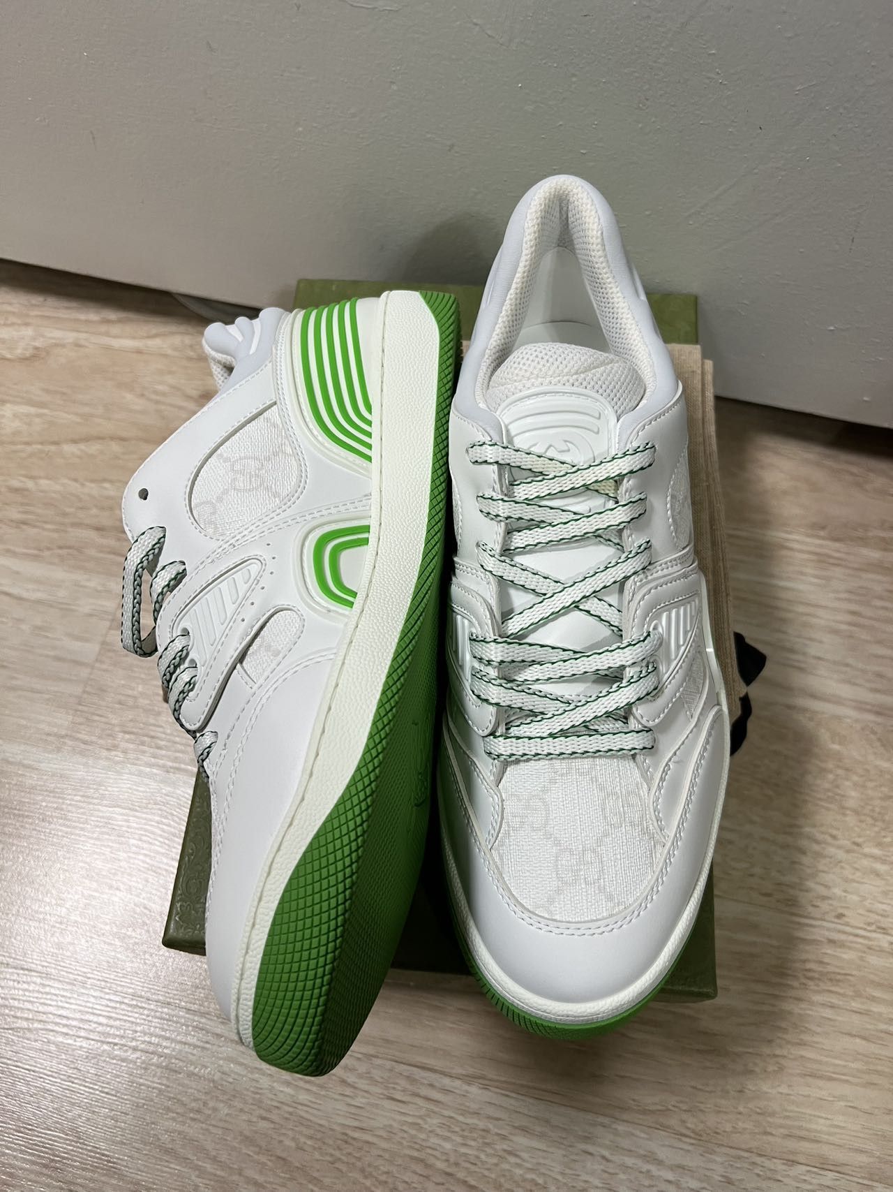 Gucci Gucci Demetra GG Low White (Women's) Size US 10 / IT 40 - 3 Thumbnail