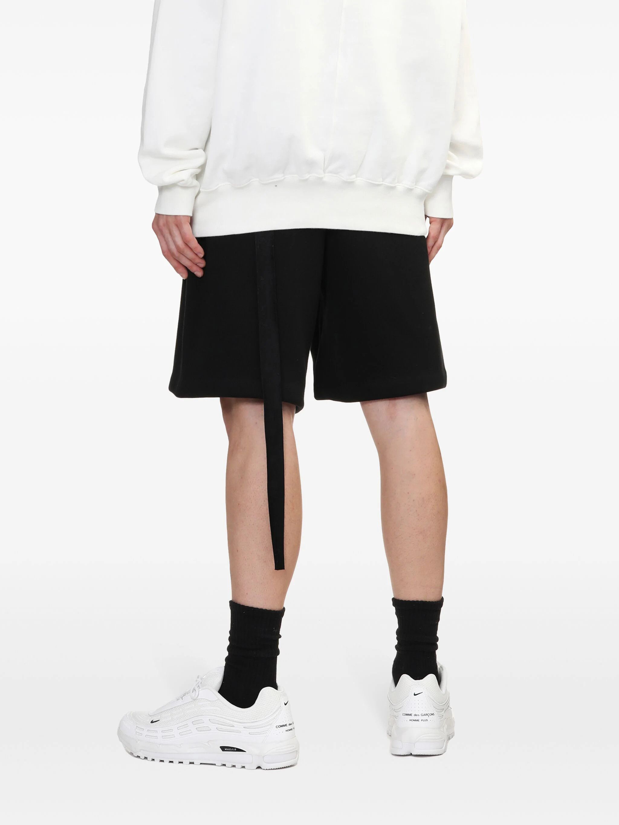 Fear of God o1s22i1n1024 Sporty Jersey Shorts in Black Size US 34 / EU 50 - 4 Thumbnail