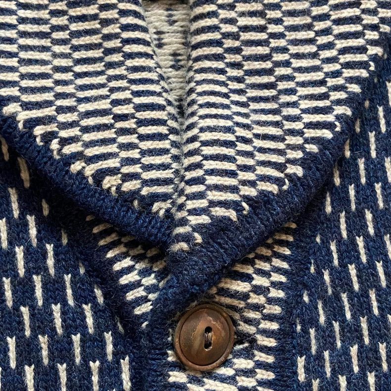 RRL Ralph Lauren RRL Ralph Lauren Vintage Indigo Wool Cotton Cardigan sweat Size US S / EU 44-46 / 1 - 5 Thumbnail