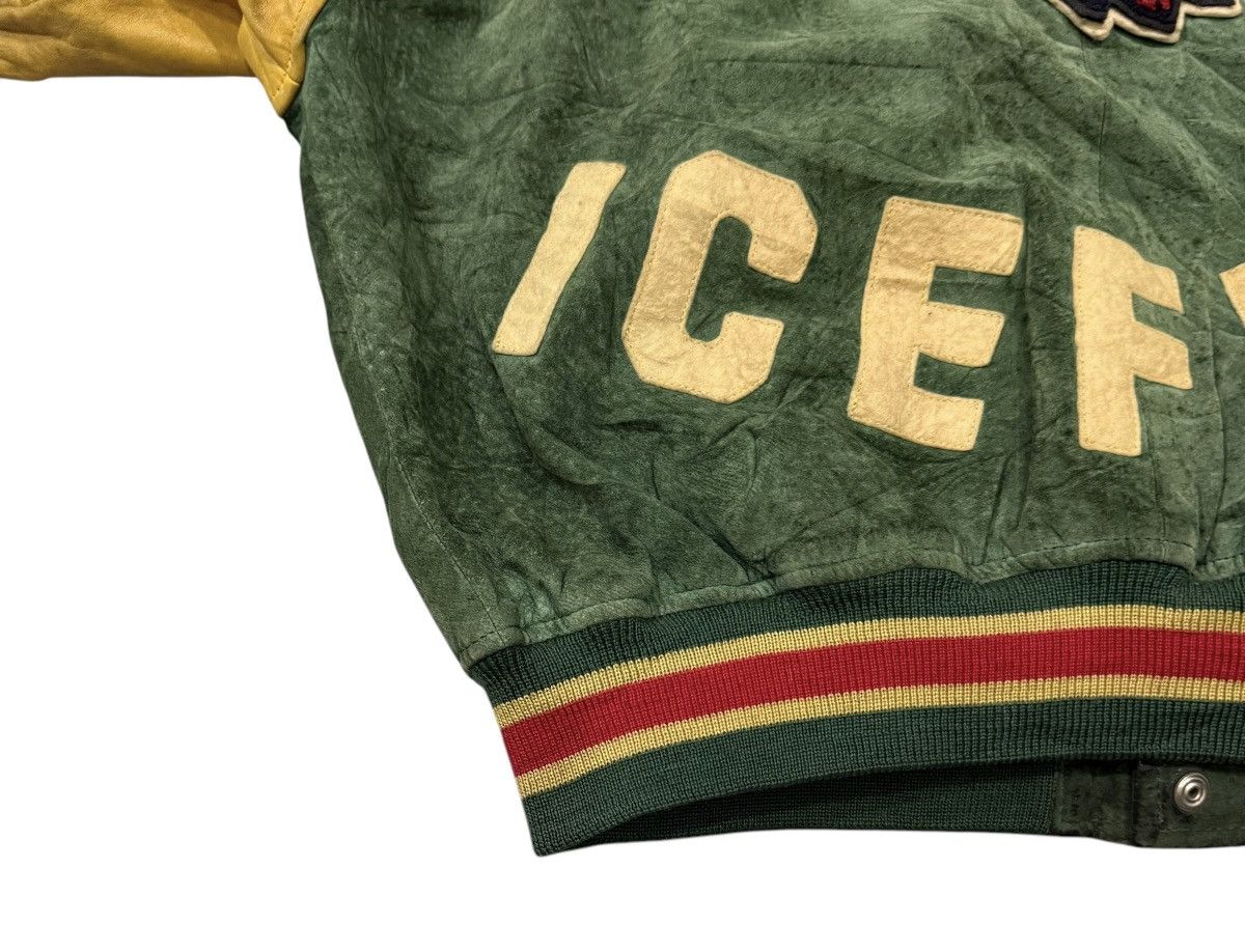 Leather Vintage Ice Fire 1953 Pig Skin Leather Varsity Jacket Size US M / EU 48-50 / 2 - 12 Thumbnail