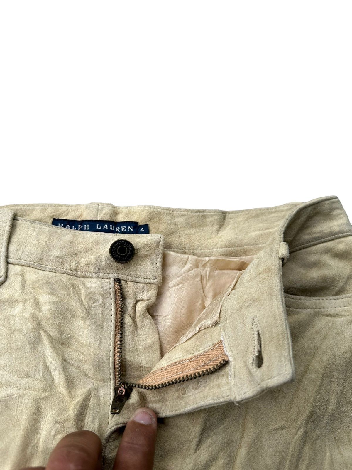 Ralph Lauren ralph laurent leather pants Size 29" - 2 Thumbnail