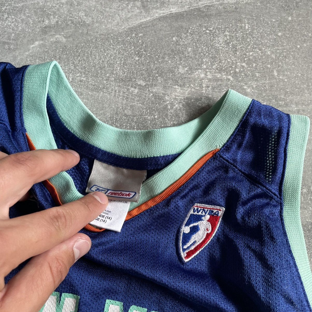 Pro Player Wnba whitmore New York 44 Liberty Reebok Jersey shirt tee Size L / US 10 / IT 46 - 6 Thumbnail