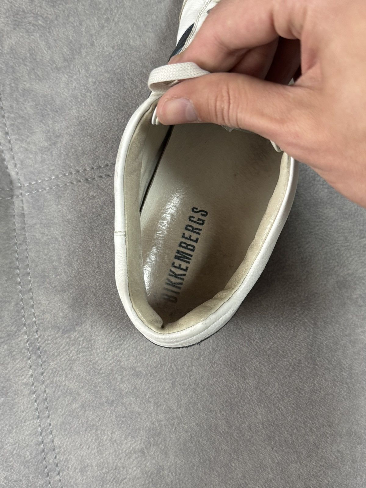 Dirk Bikkembergs × Vintage Dirk Bikkembergs Leather Y2K Avant garde Shoes Sneakers 41 Size US 8 / EU 41 - 9 Thumbnail