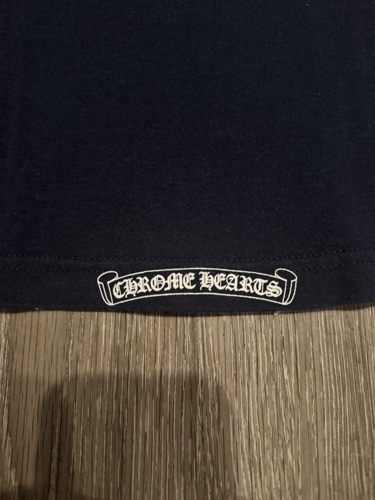 Chrome Hearts Chrome Hearts Vintage Intellectual Gallery Tee Navy Size US S / EU 44-46 / 1 - 5 Thumbnail