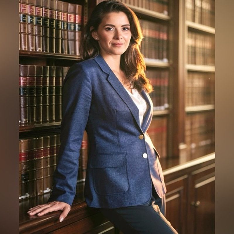 Vintage Navy Blue Blazer With Pockets Size XL / US 12-14 / IT 48-50 - 1 Thumbnail