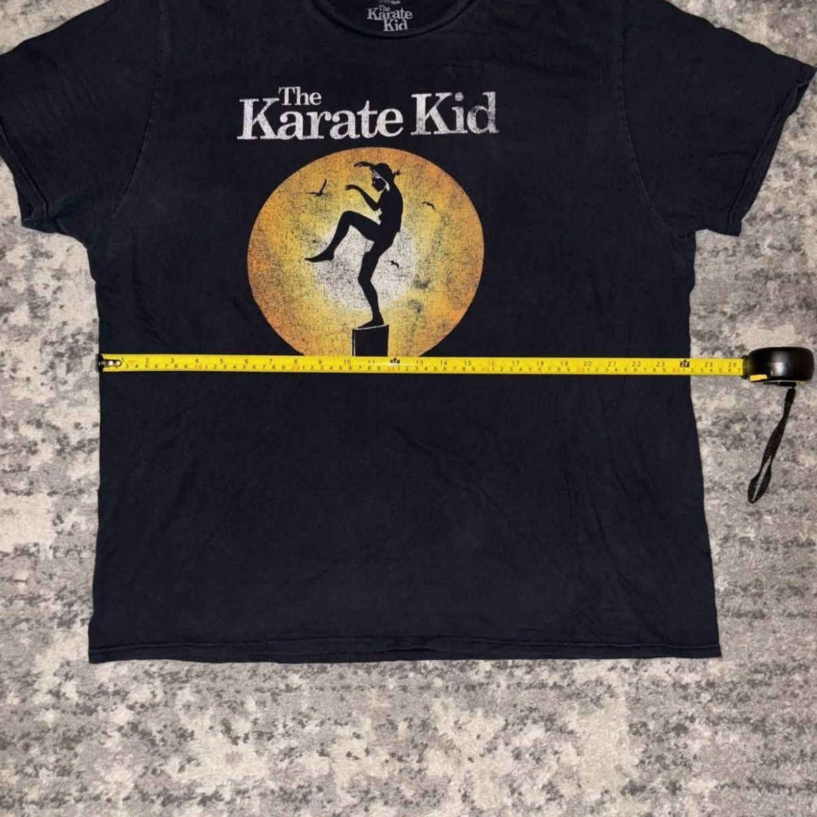Vintage 00s The Karate Kid Movie Promo Graphic Shirt Size US XXL / EU 58 / 5 - 3 Thumbnail