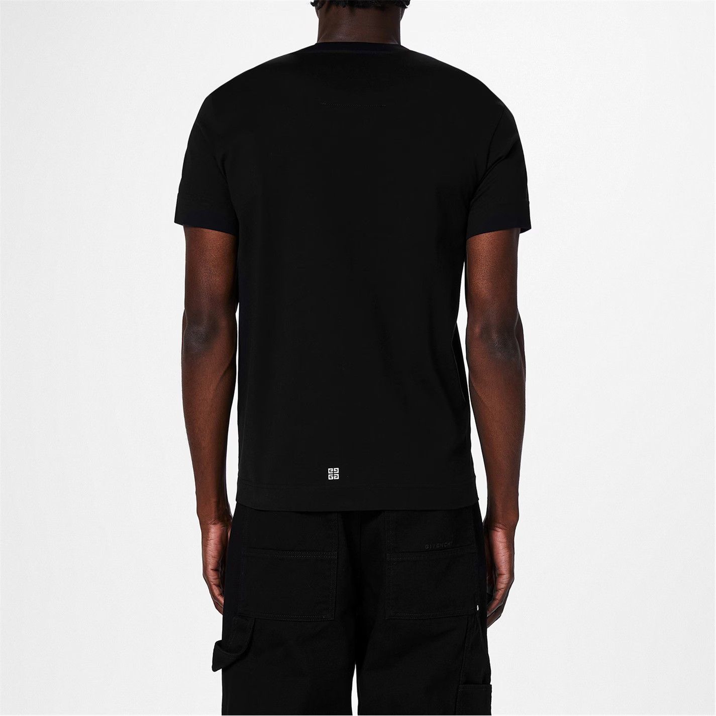 Givenchy o1g2r1mq0426 4G Emblem T-Shirt in Black Size US XXL / EU 58 / 5 - 4 Thumbnail