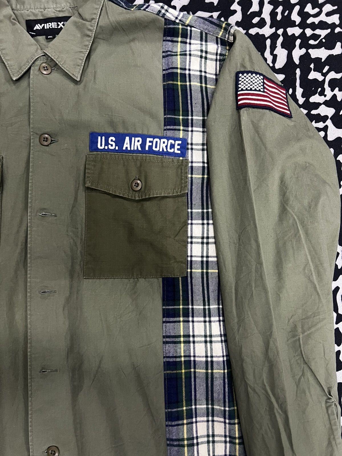 Vintage Avirex Vtg US AIR FORCE Size US XXL / EU 58 / 5 - 3 Thumbnail