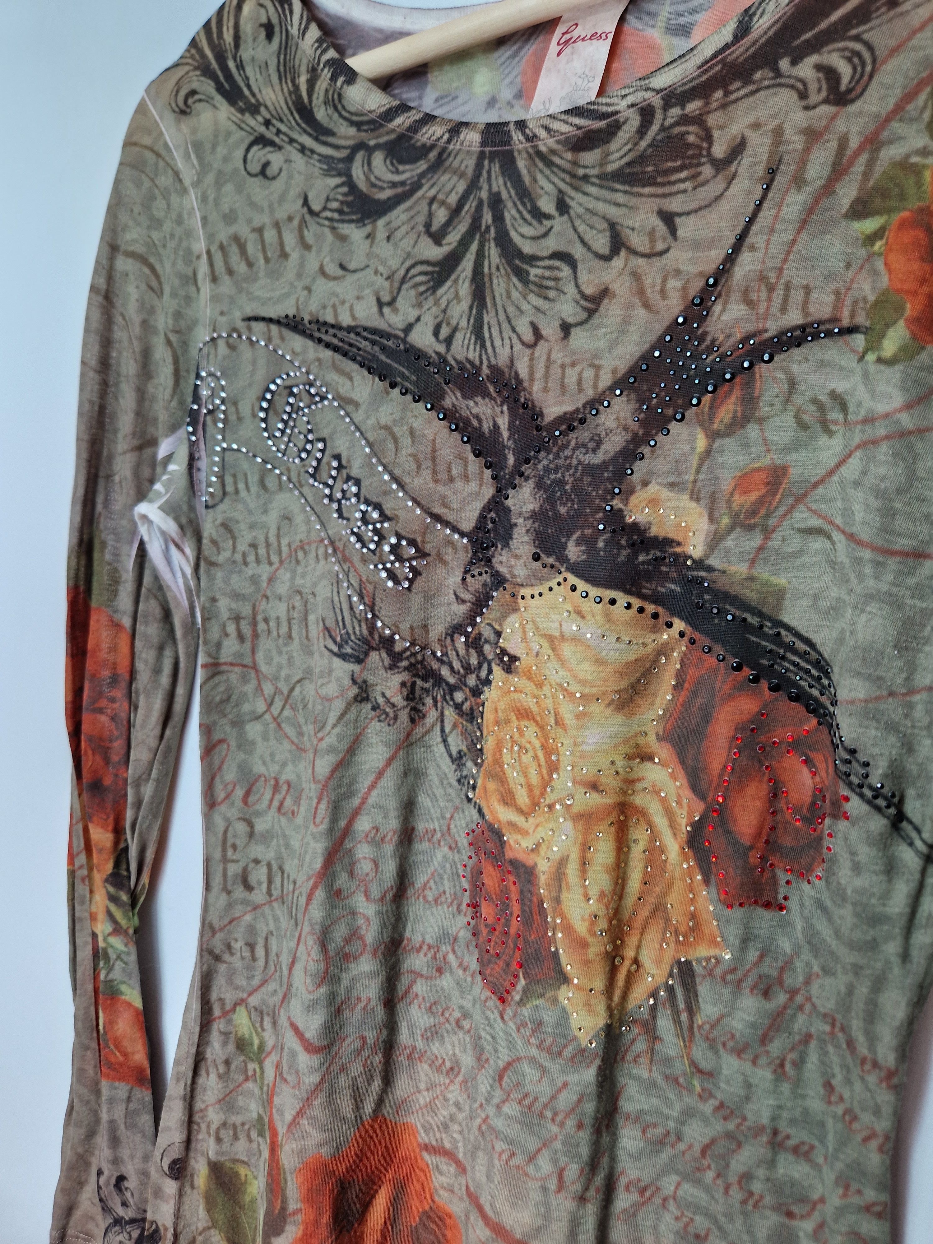 Guess × Japanese Brand × Vintage Guess Made in USA mesh top gaultier style y2k vintage Size L / US 10 / IT 46 - 2 Thumbnail