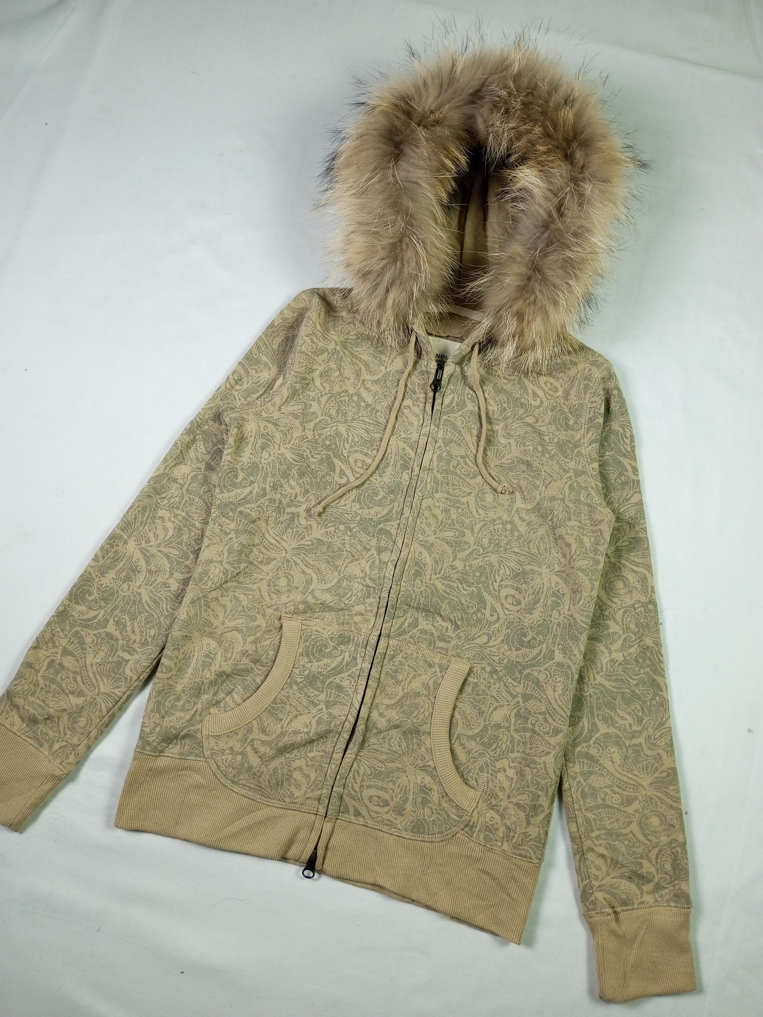 If Six Was Nine Crazy fur Hoodie Honolua Surf.co All Over Flower Print Size US M / EU 48-50 / 2 - 2 Thumbnail