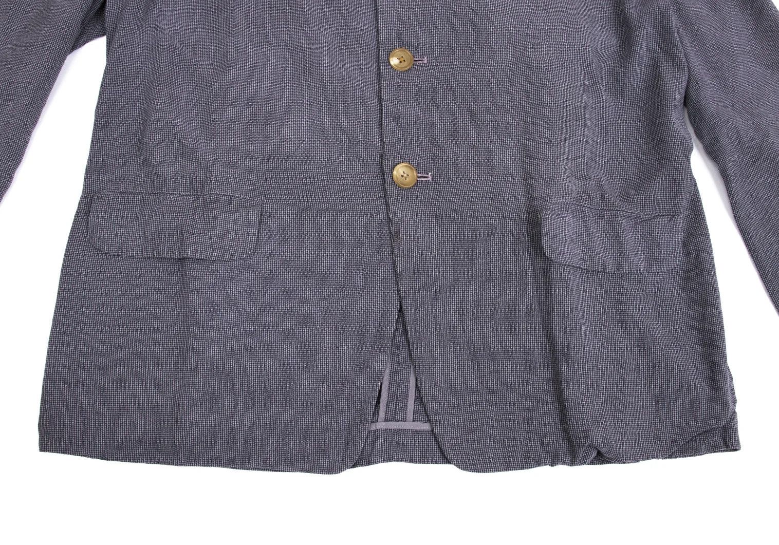 Yohji Yamamoto Yohji Yamamoto Design Woven 3B Jacket Purple M Size US M / EU 48-50 / 2 - 13 Thumbnail