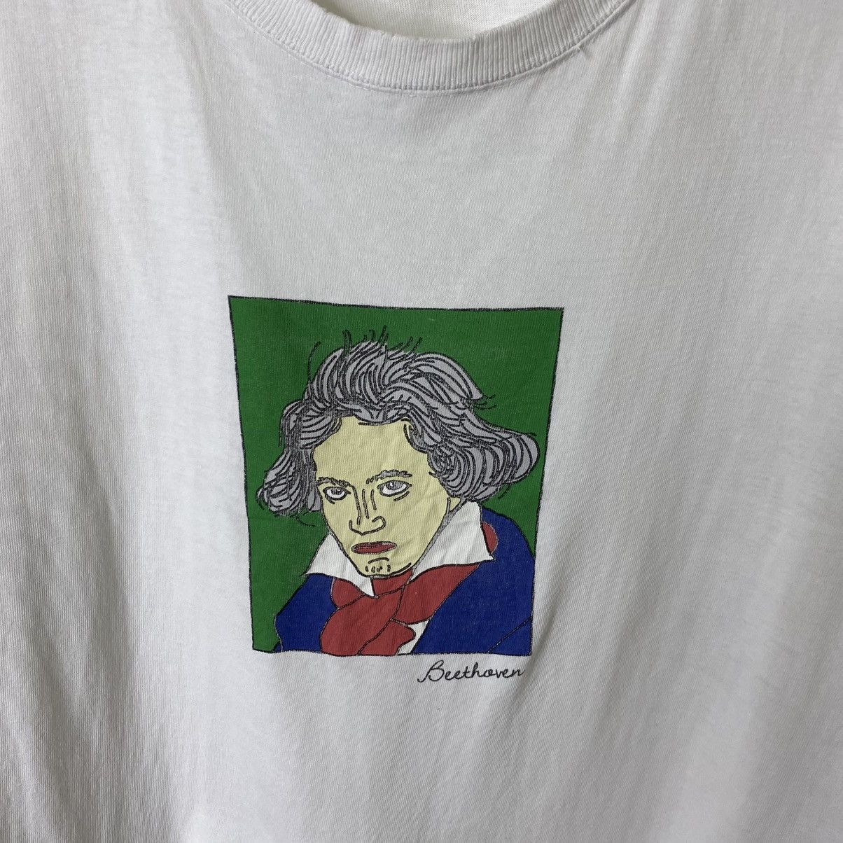 Vintage 2000s Rag Machine x Beethoven Portrait Artwork T Shirt Size US L / EU 52-54 / 3 - 2 Thumbnail