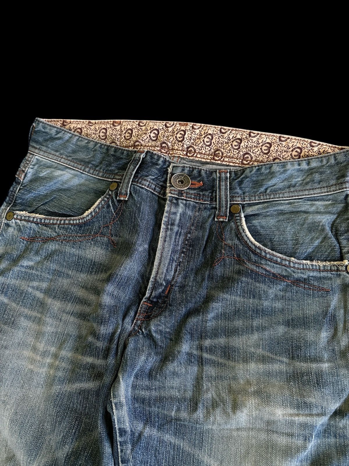 Kapital Flare 💥 Edwin Bluewashed Bootcut 💥 Size US 33 - 4 Thumbnail