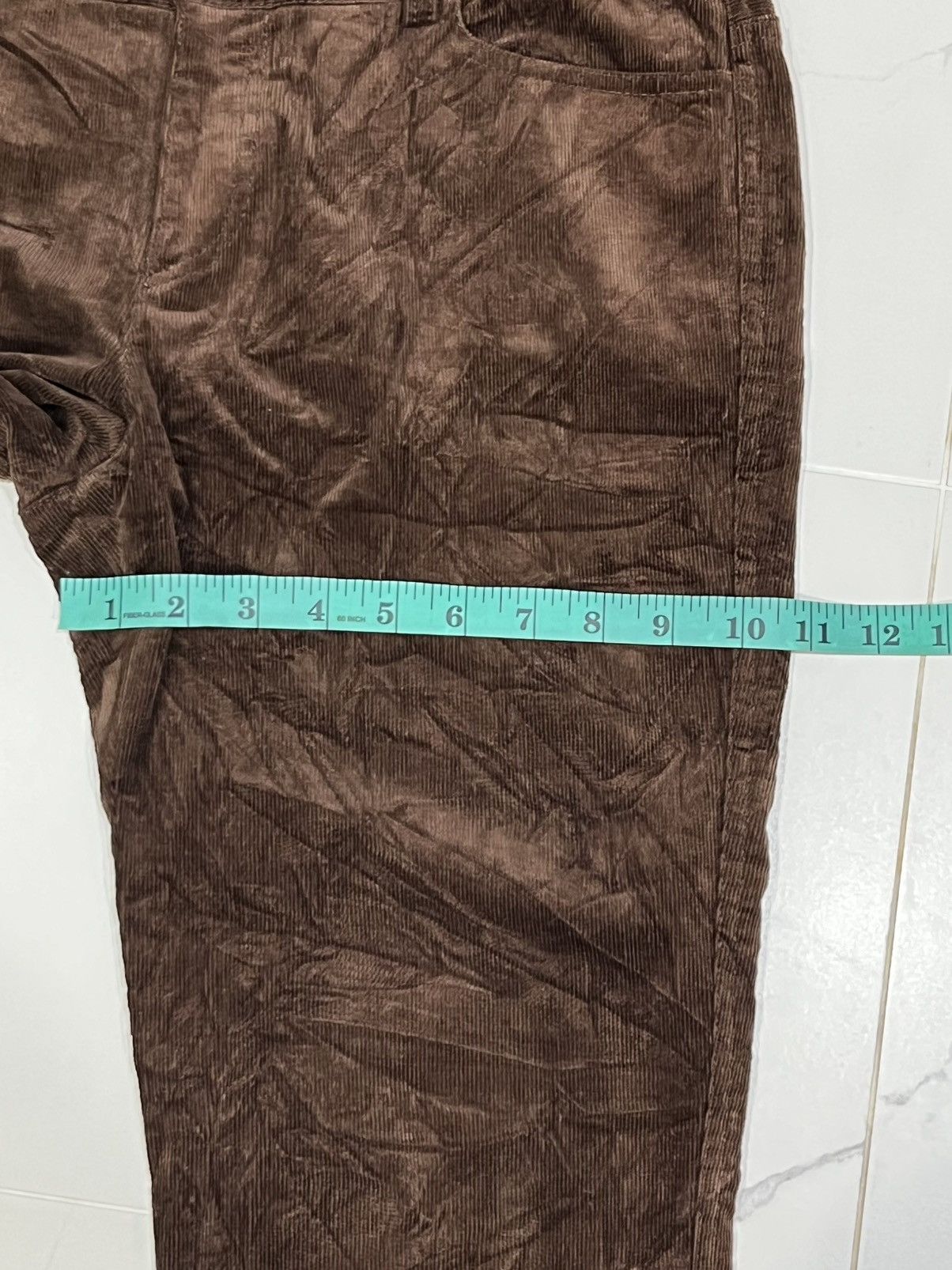 Aquascutum Aquascutum Japan Corduroy Trousers Brown Classic Pants Size US 30 / EU 46 - 20 Thumbnail