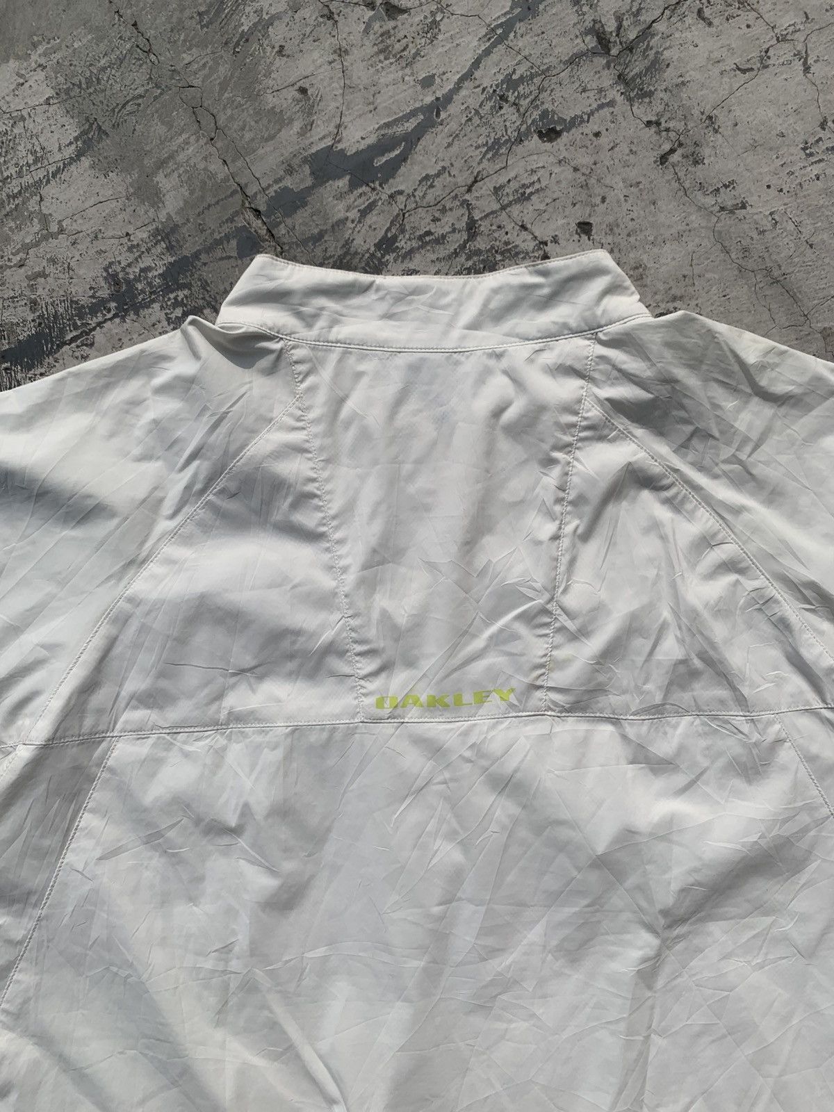 Oakley Vintage Oakley Logo Center Half Zipper Size US L / EU 52-54 / 3 - 3 Thumbnail