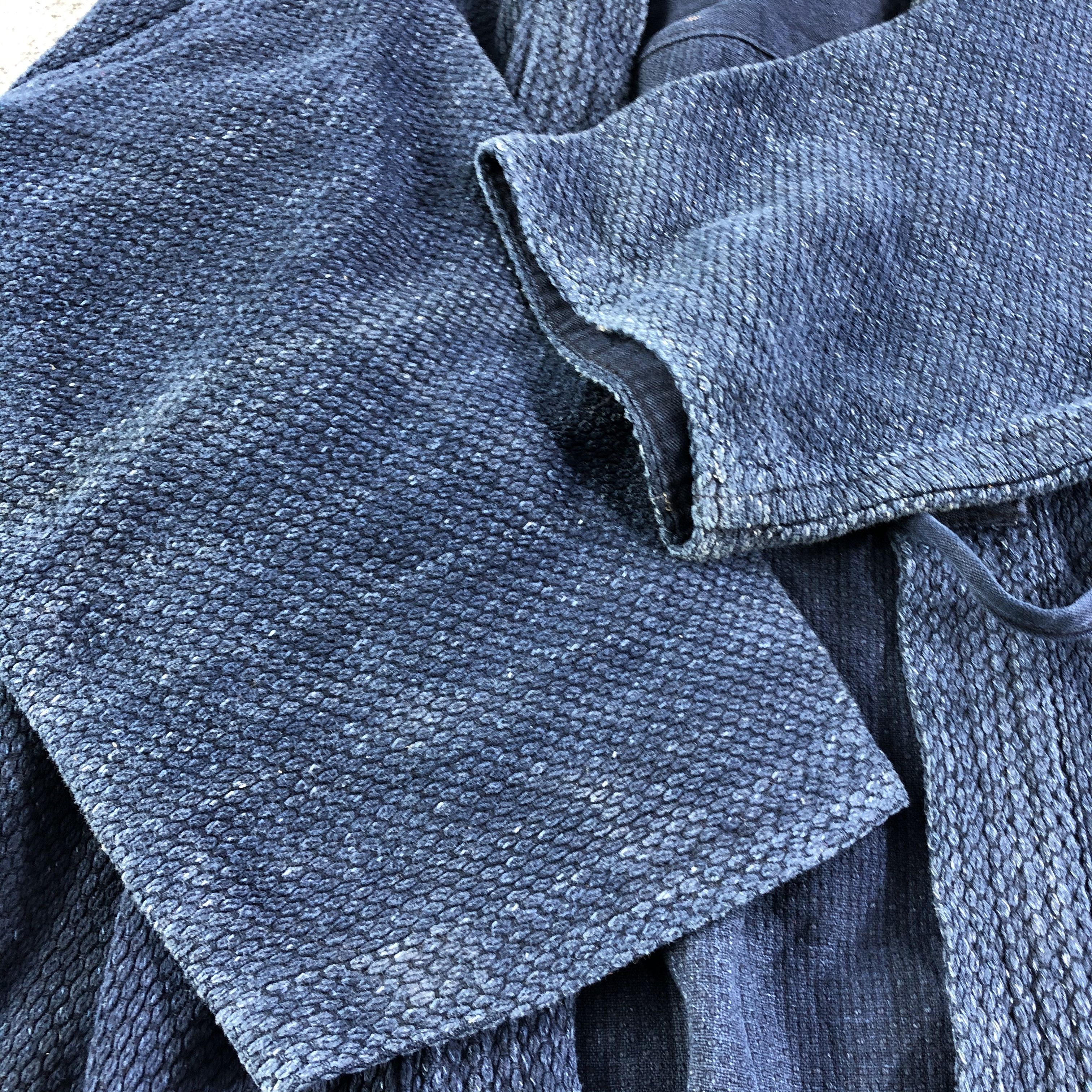Japanese Brand Vintage Faded Blue Kimono Japanese Indigo Kendo Jacket JC280 Size US M / EU 48-50 / 2 - 4 Thumbnail