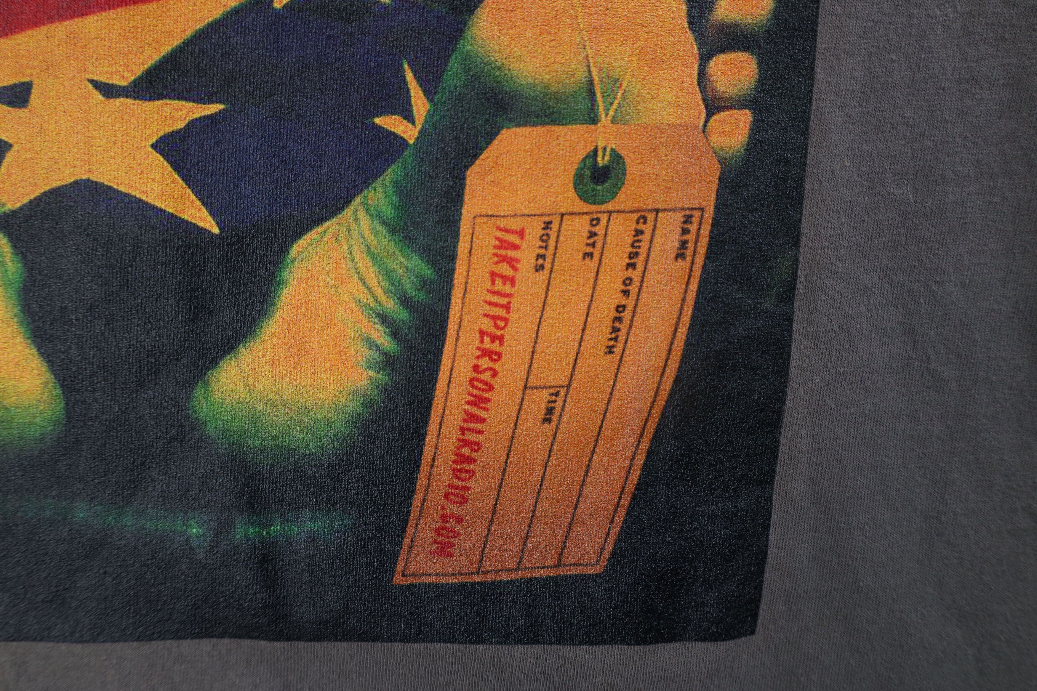 Vintage Y2K Streetwear Podcast Philaflava DJ 360 T-Shirt Gray Size US XXL / EU 58 / 5 - 6 Thumbnail