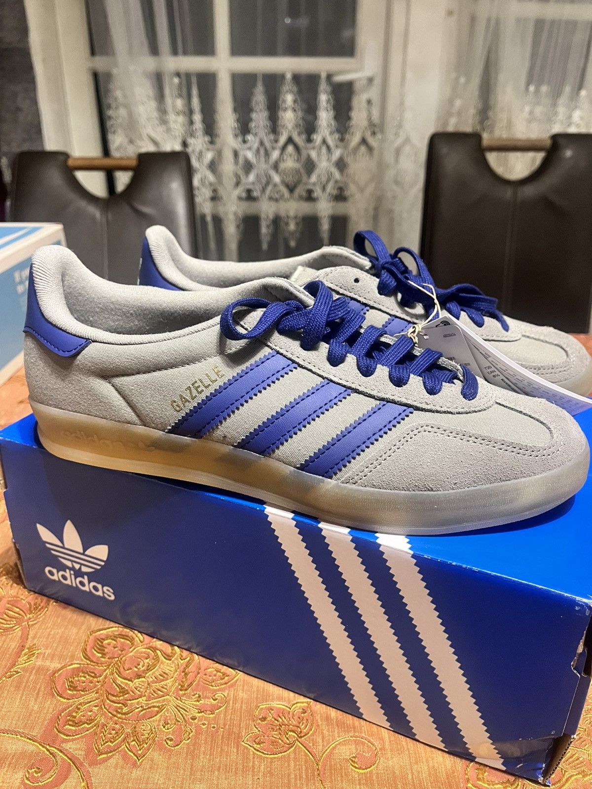 Adidas adidas Gazelle Indoor in der Farbvariante Silver Pebble/ Size US 9 / EU 42 - 6 Thumbnail