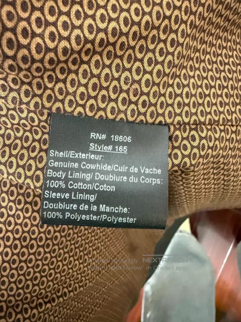 Schott Schott Men's leather jacket Size US M / EU 48-50 / 2 - 5 Thumbnail
