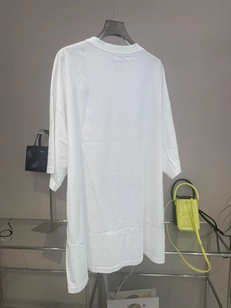 Martine Rose Martine rose White smiling tee shirt Size L / US 10 / IT 46 - 2 Thumbnail