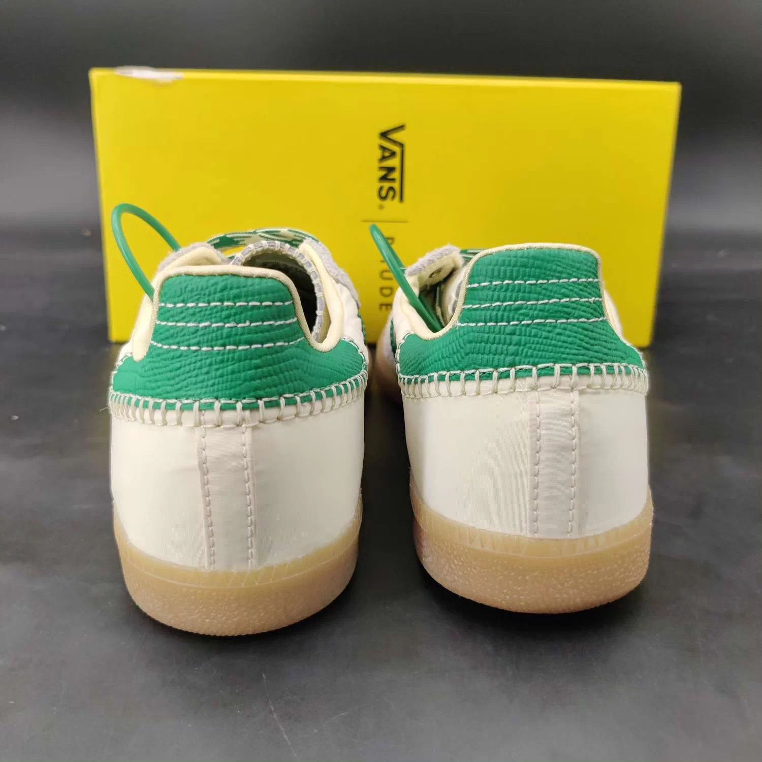 Adidas Wales Bonner x Samba Off-White Green 42.5 Size US 9.5 / EU 42-43 - 5 Thumbnail