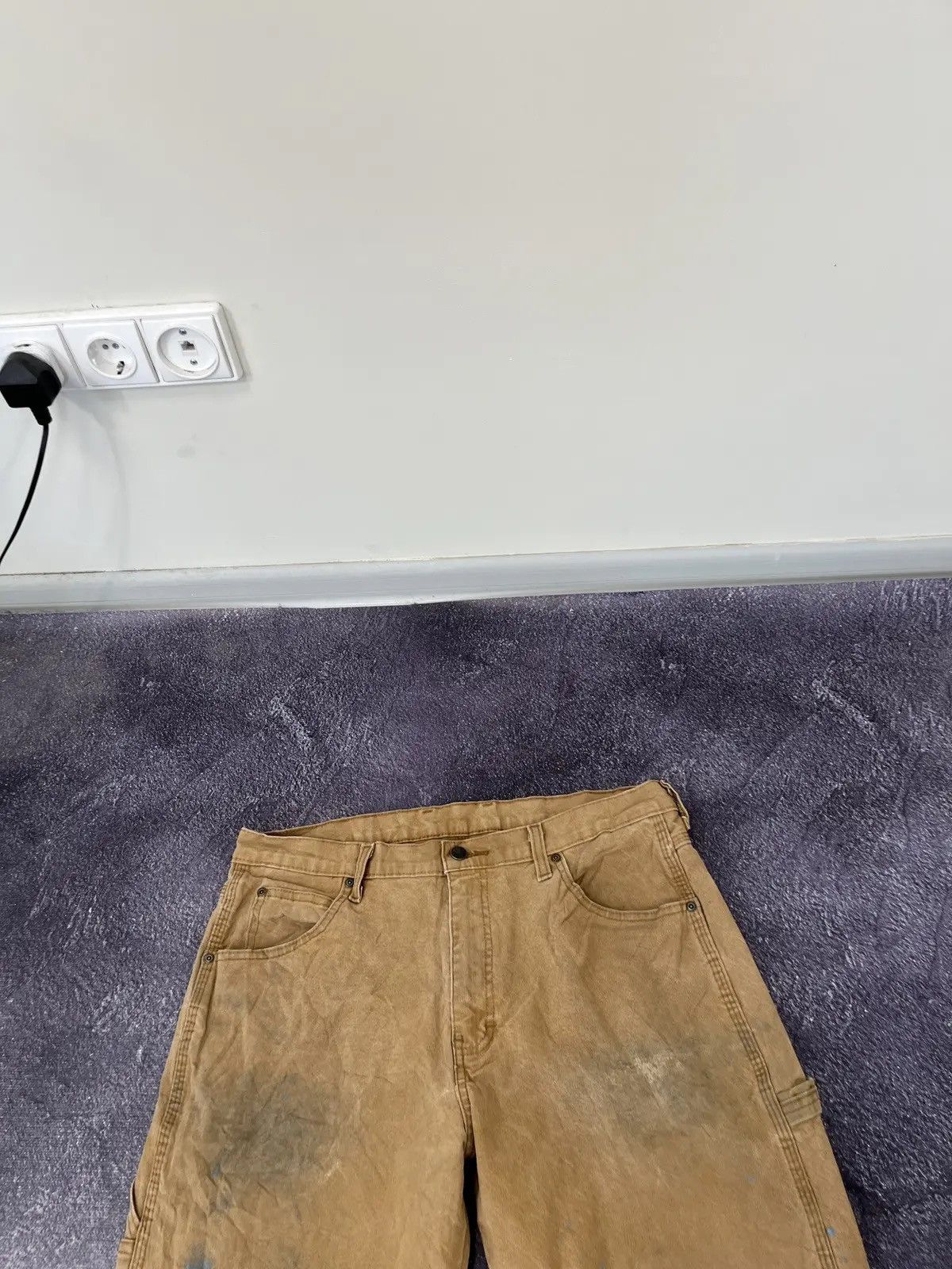 Dickies × Vintage Vintage Dickies Distressed Work Hype Carpenter Pants Size US 34 / EU 50 - 9 Thumbnail