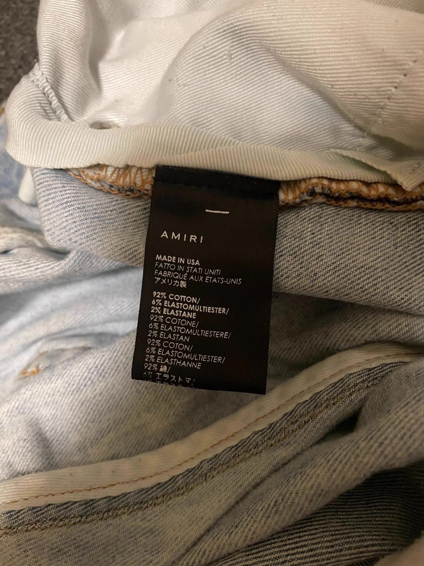 Amiri Amiri high street destroyed jeans Q4 Size US 32 / EU 48 - 7 Thumbnail