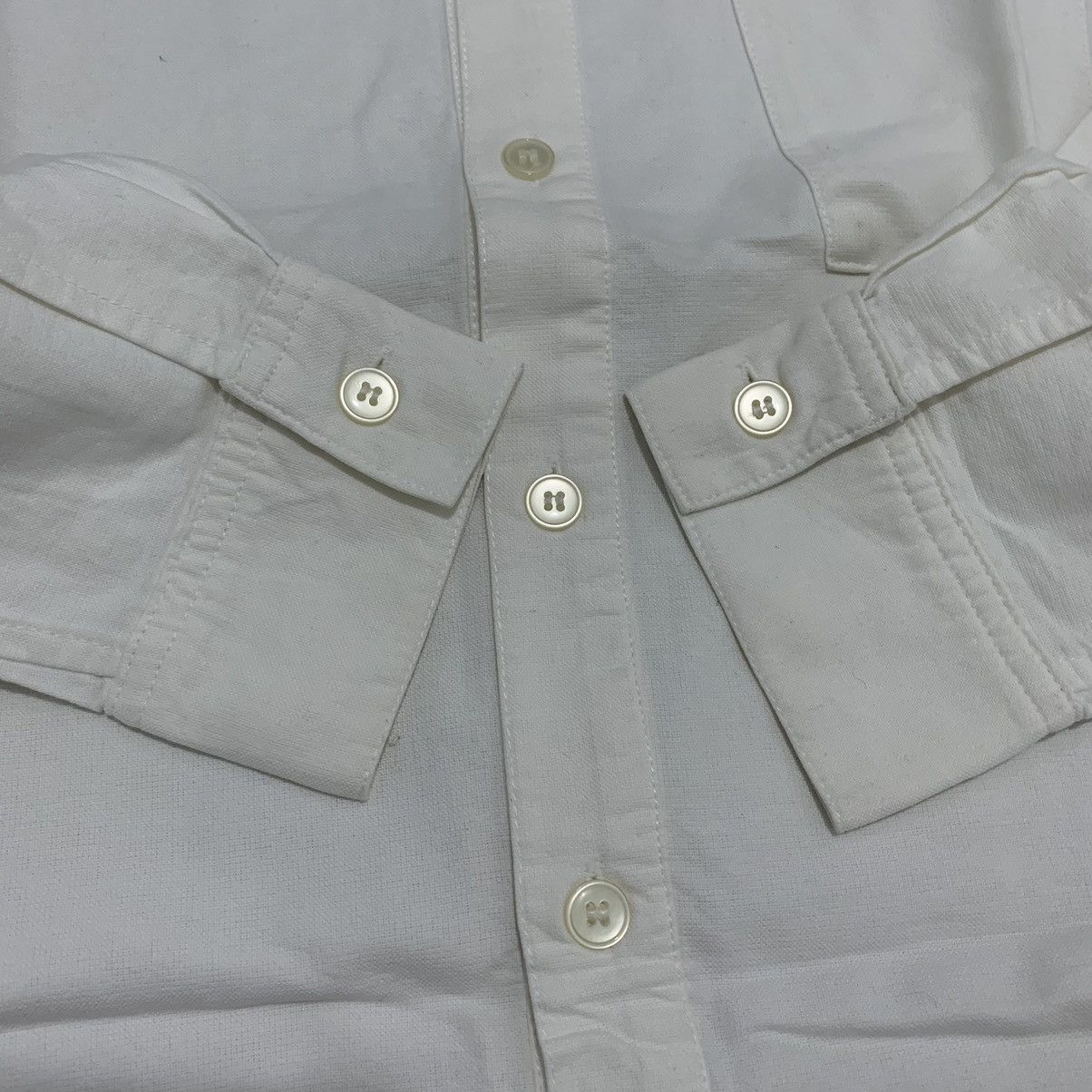 Ne-Net ne net By Issey Miyake Classic White Size US M / EU 48-50 / 2 - 4 Thumbnail