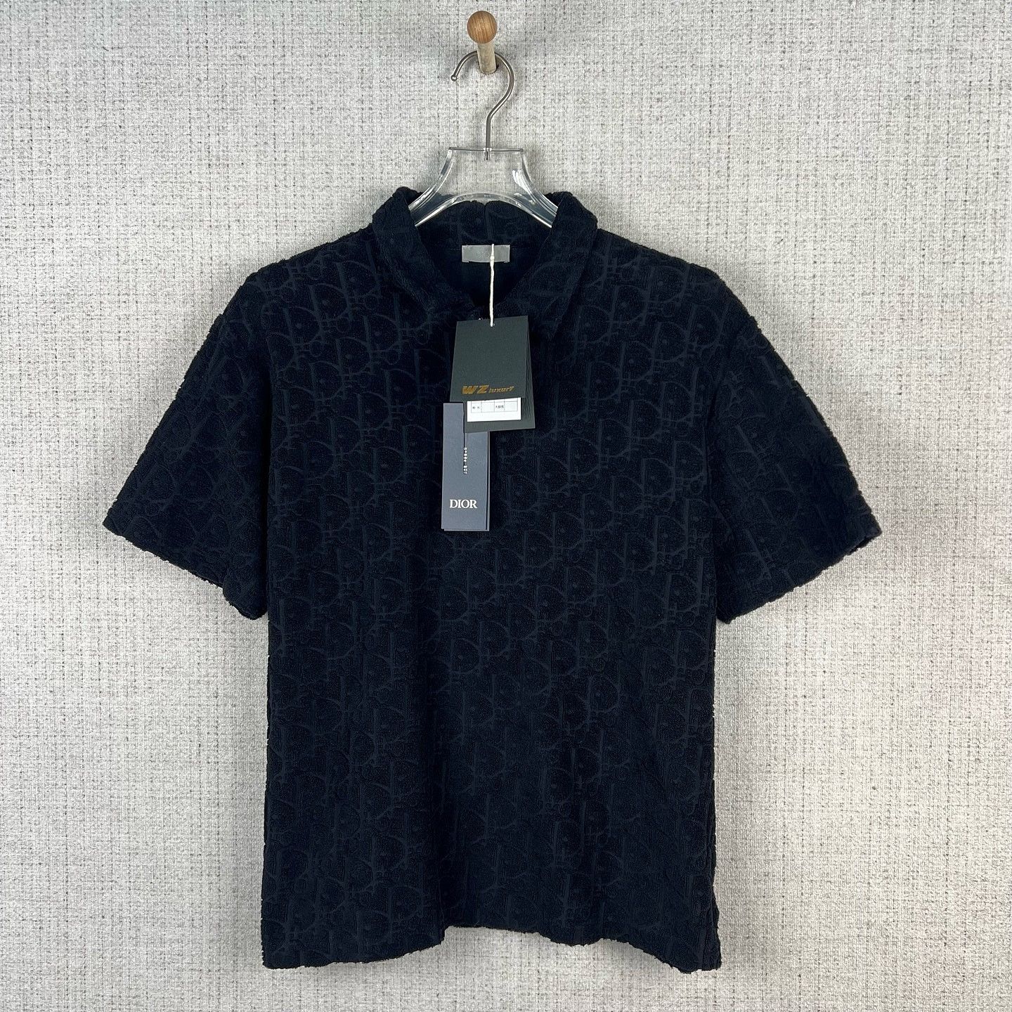 Dior Dior Oblique Monogram Polo Shirt Size M Size US M / EU 48-50 / 2 - 1 Thumbnail
