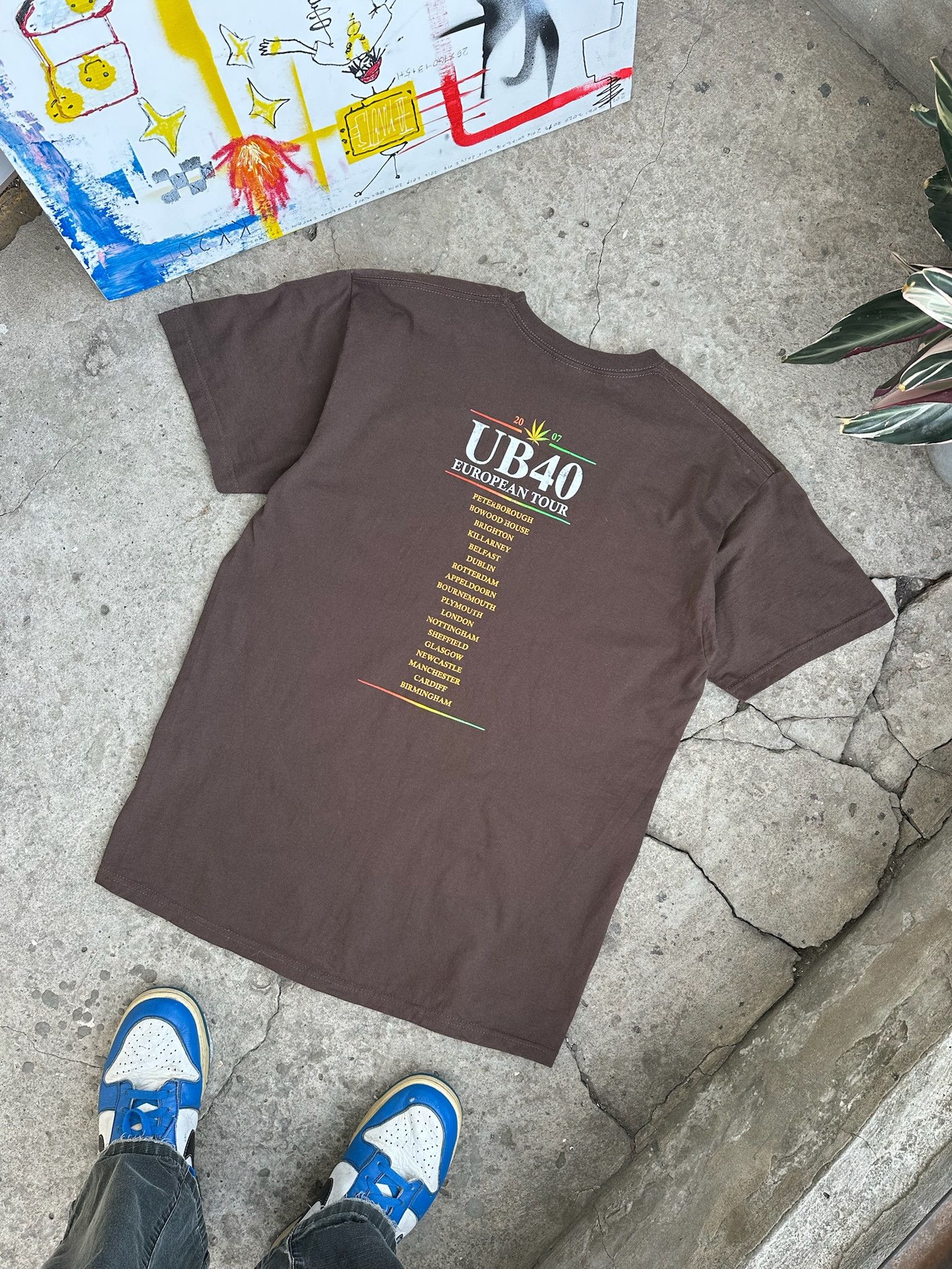 Band Tees UB40 T-Shirt weed marijuana reggae Size US L / EU 52-54 / 3 - 3 Thumbnail
