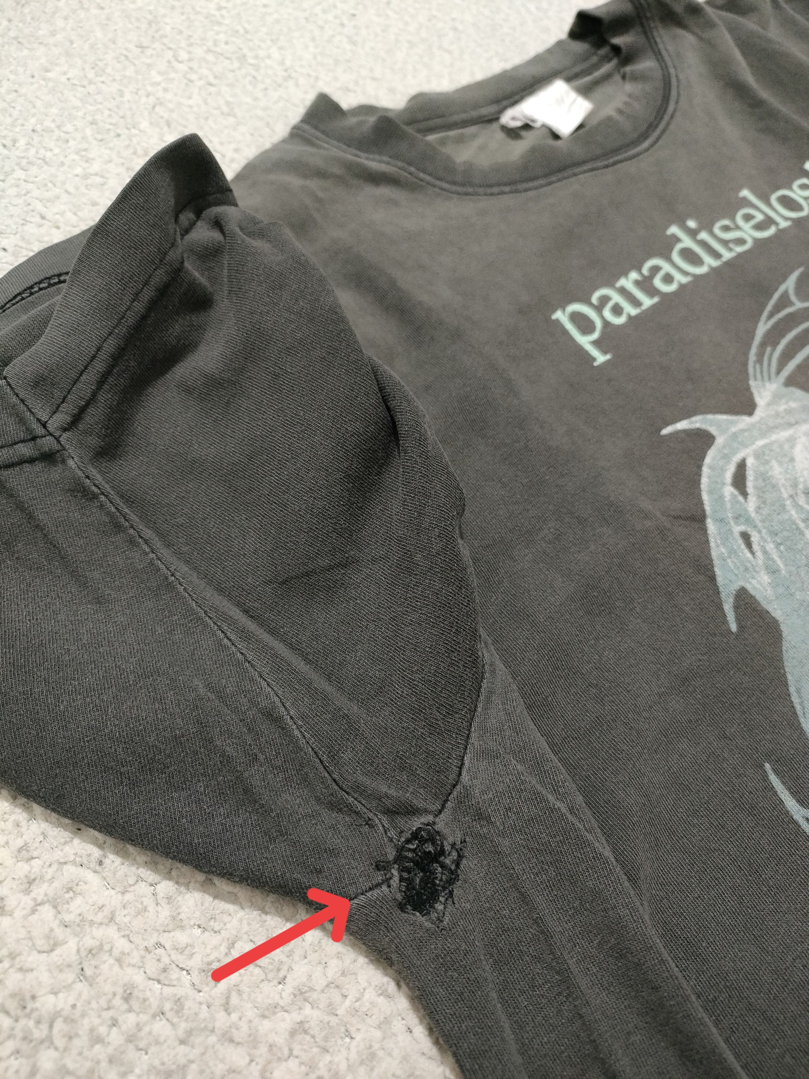 Band Tees Early 00s PARADISE LOST - ACCEPT THE PAIN Vintage Band Tee Size US L / EU 52-54 / 3 - 5 Thumbnail
