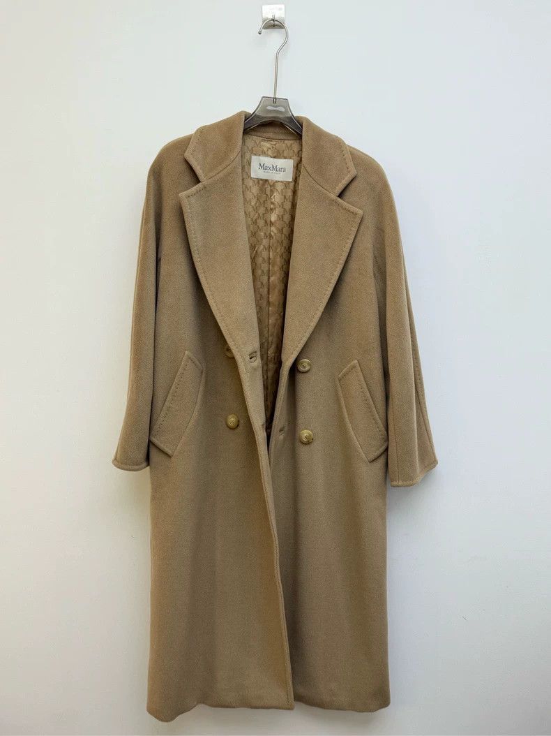 Max Mara Max Mara Classic Camel Coat 101801 Size S / US 4 / IT 40 - 2 Thumbnail