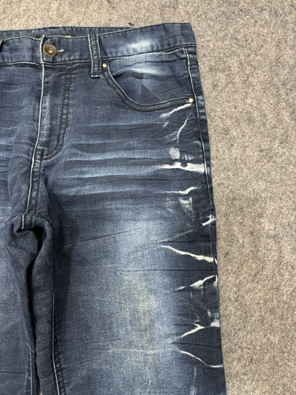 semanticdesign 💥Insane💥semanticdesign Sick Fades Skinny Stretch Pant F647 Size US 30 / EU 46 - 3 Thumbnail