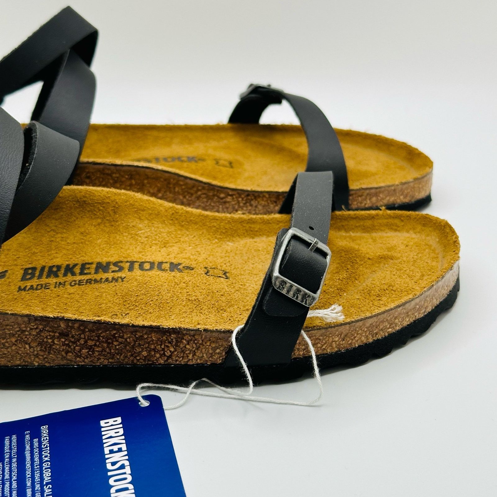 Birkenstock Birkenstock Black Strappy Women's Sandals - US 10-10.5 | 41 Size US 10.5 / IT 40.5 - 9 Thumbnail