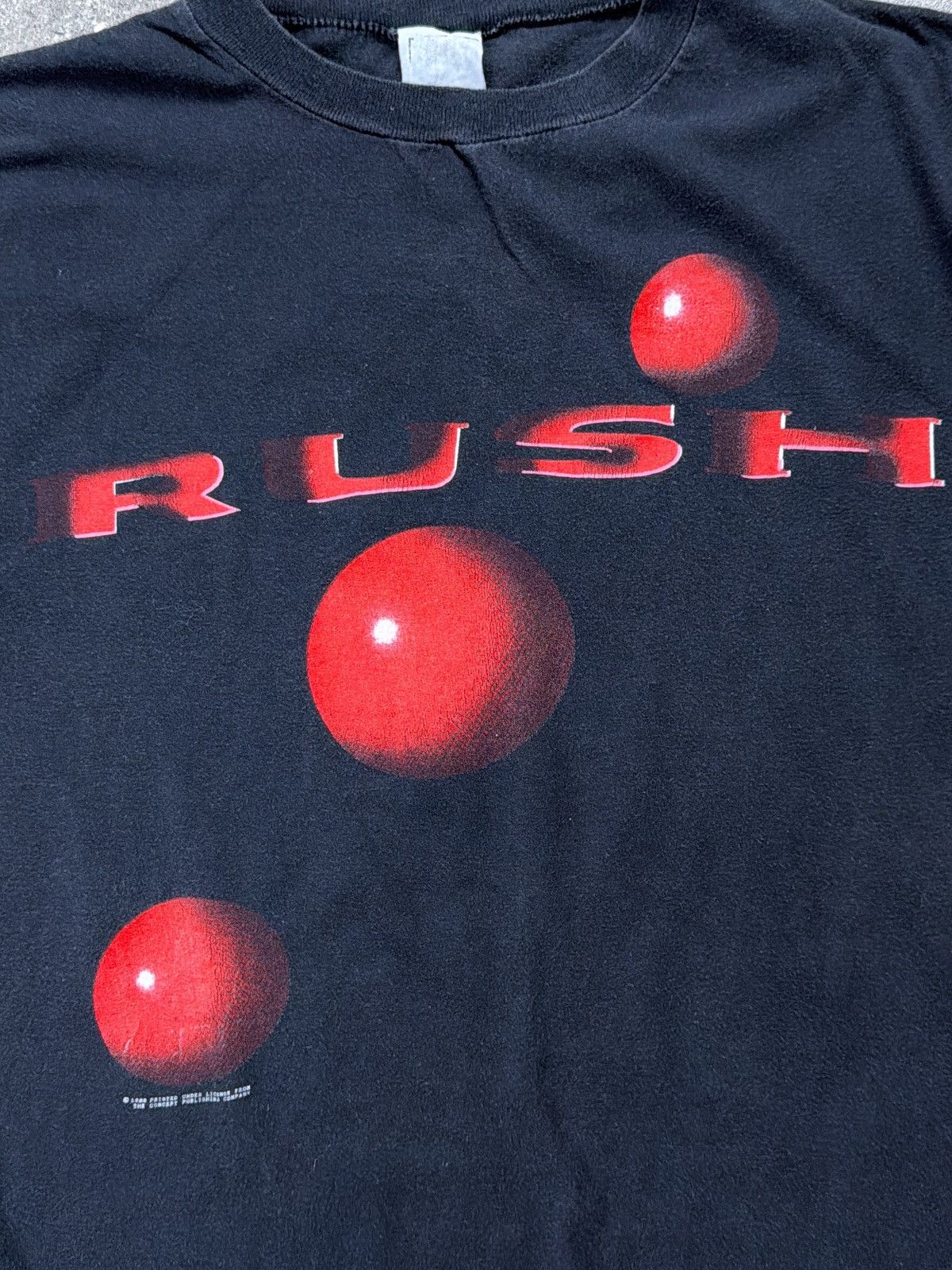 Band Tees Vintage 1988 Rush Hold your Fire t-shirt Size US L / EU 52-54 / 3 - 3 Thumbnail