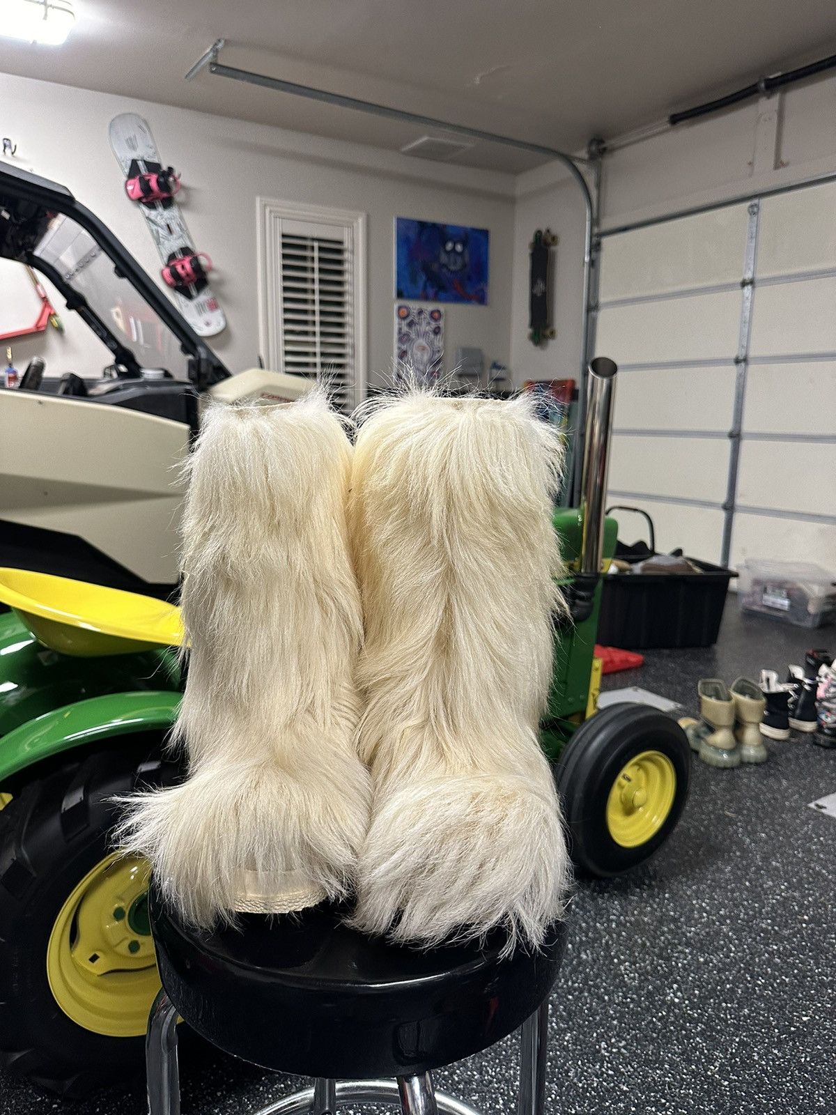 Lotto Sport VINTAGE Lotto REAL goat fur insulated boots Size US 8.5 / EU 41-42 - 2 Thumbnail