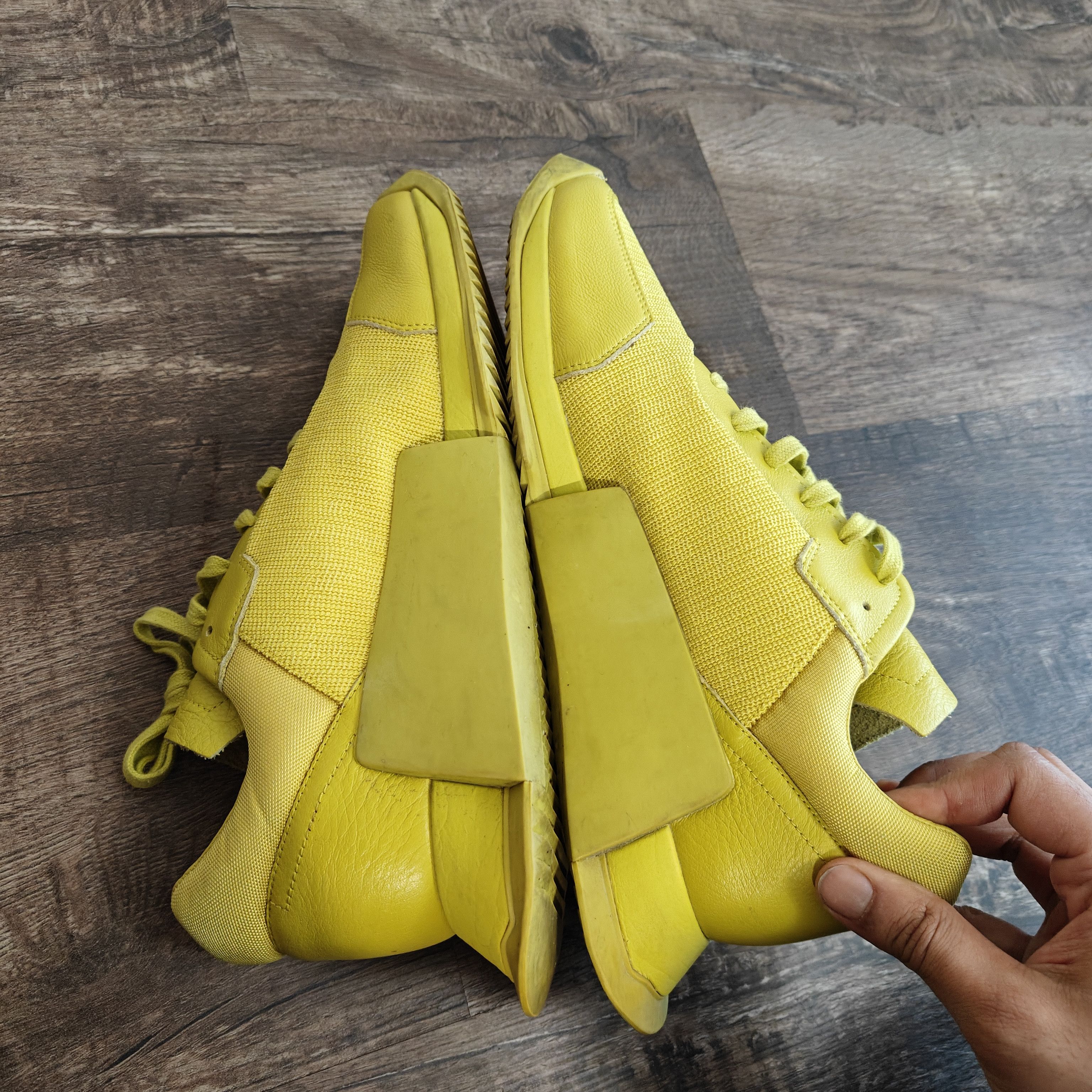 Adidas × Rick Owens Rick x adidas level 2 runners Size US 10 / EU 43 - 4 Thumbnail