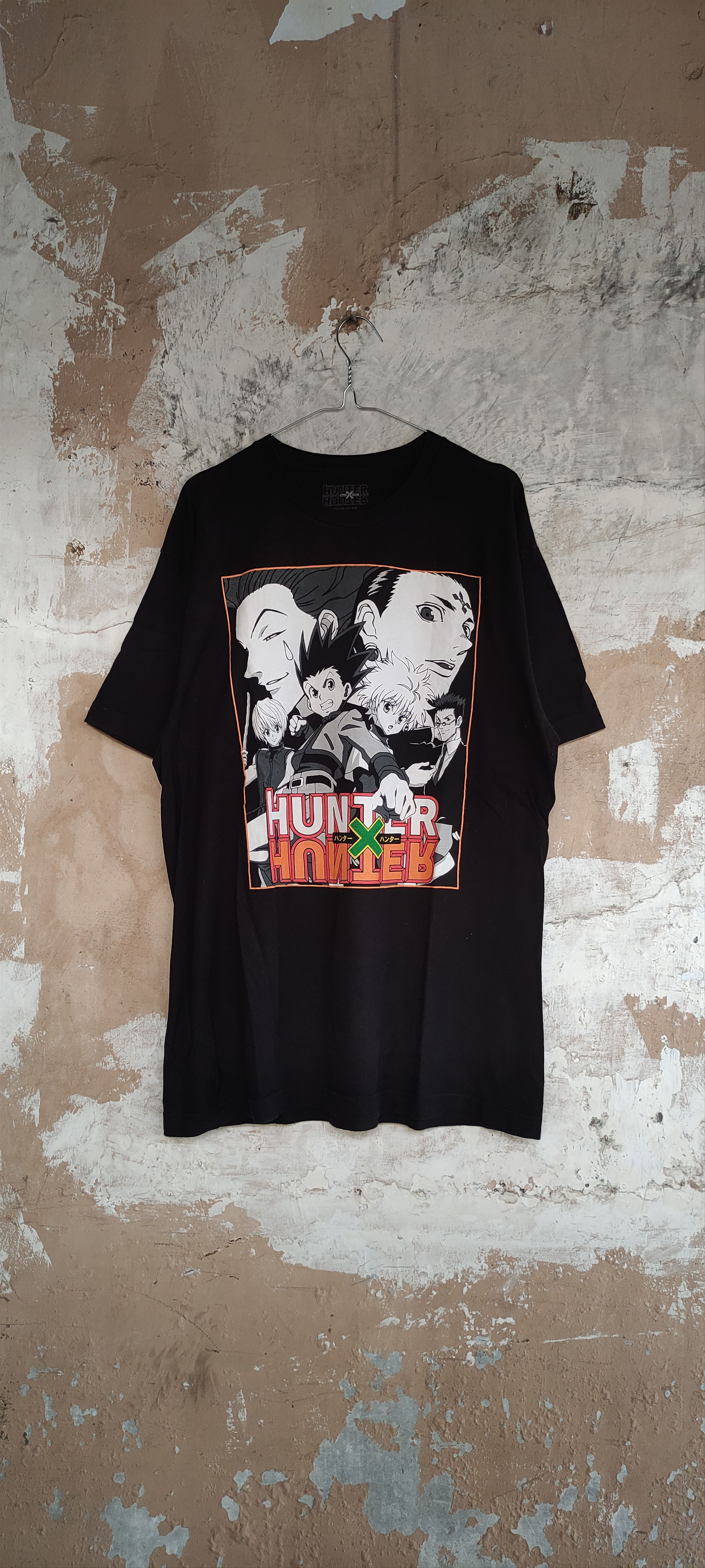 Anime × Japanese Brand Vintage Y2K Hunter x Hunter hisoka vs chrolo Black Size US L / EU 52-54 / 3 - 3 Thumbnail