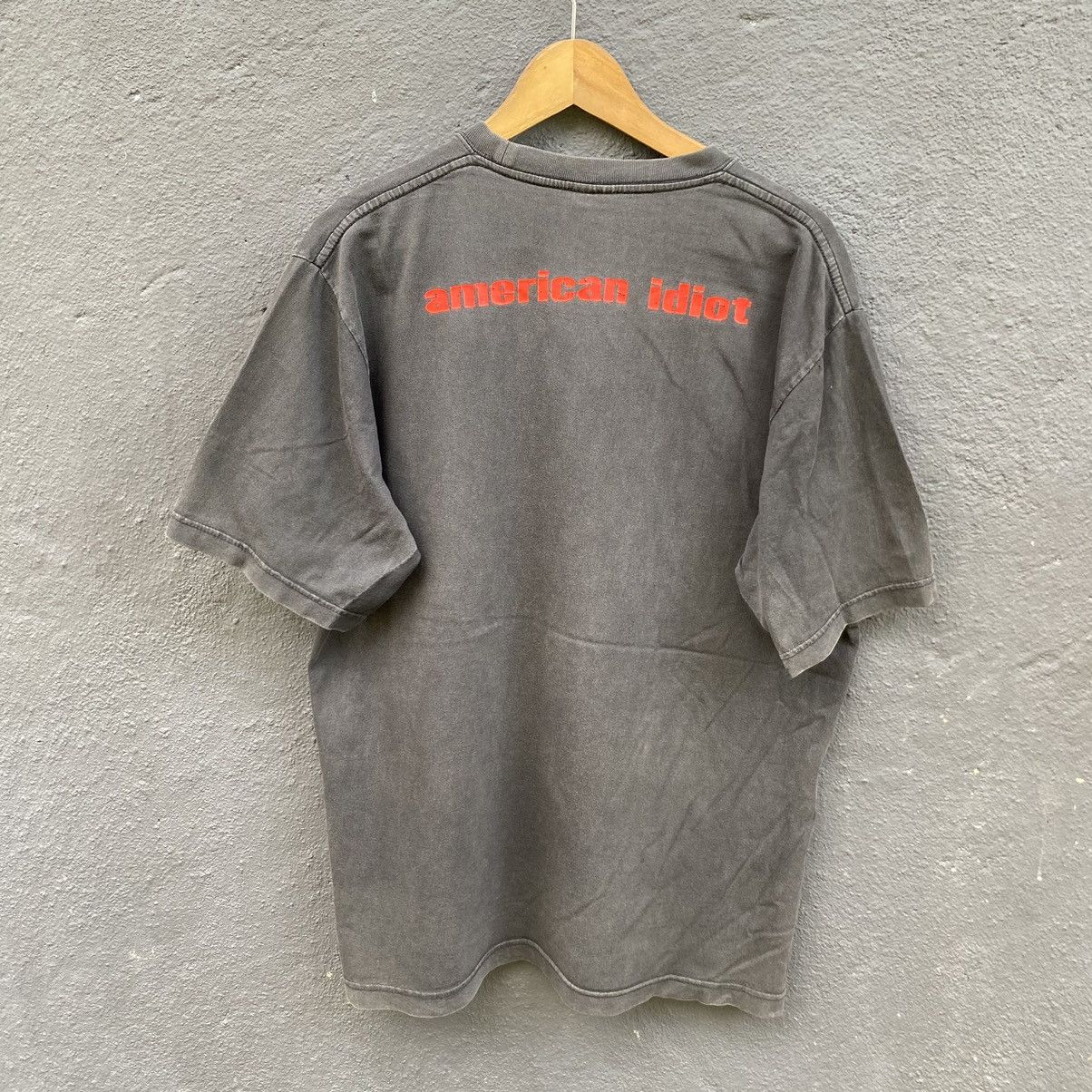 Vintage Thrashed Faded Green Day American Idiot Promo Boot ERD TEE Size US L / EU 52-54 / 3 - 2 Thumbnail