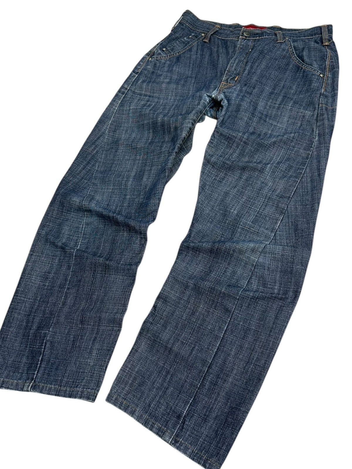 20471120 × Edwin × Japanese Brand Vintage Edwin E Function Japan Denim Engineer Style Size US 30 / EU 46 - 3 Thumbnail