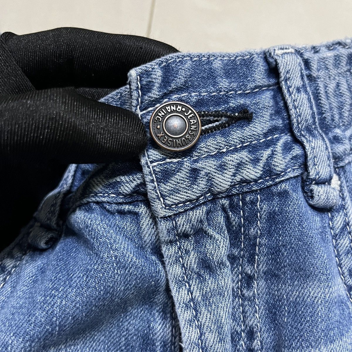 Japanese Brand × Jean × Vintage RNA Baggy Carpenter Lightweight Jeans Size US 27 - 9 Thumbnail