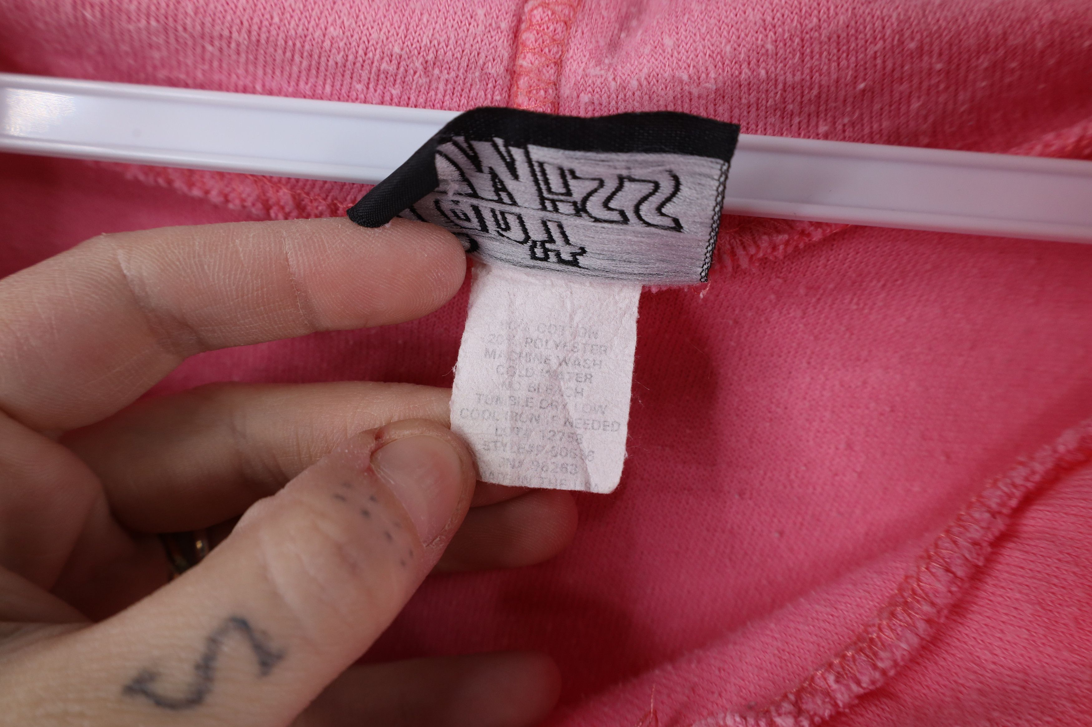 Vintage Vintage 90s Streetwear Doll Terry Cloth Full Zip Hoodie USA Size L / US 10 / IT 46 - 6 Thumbnail