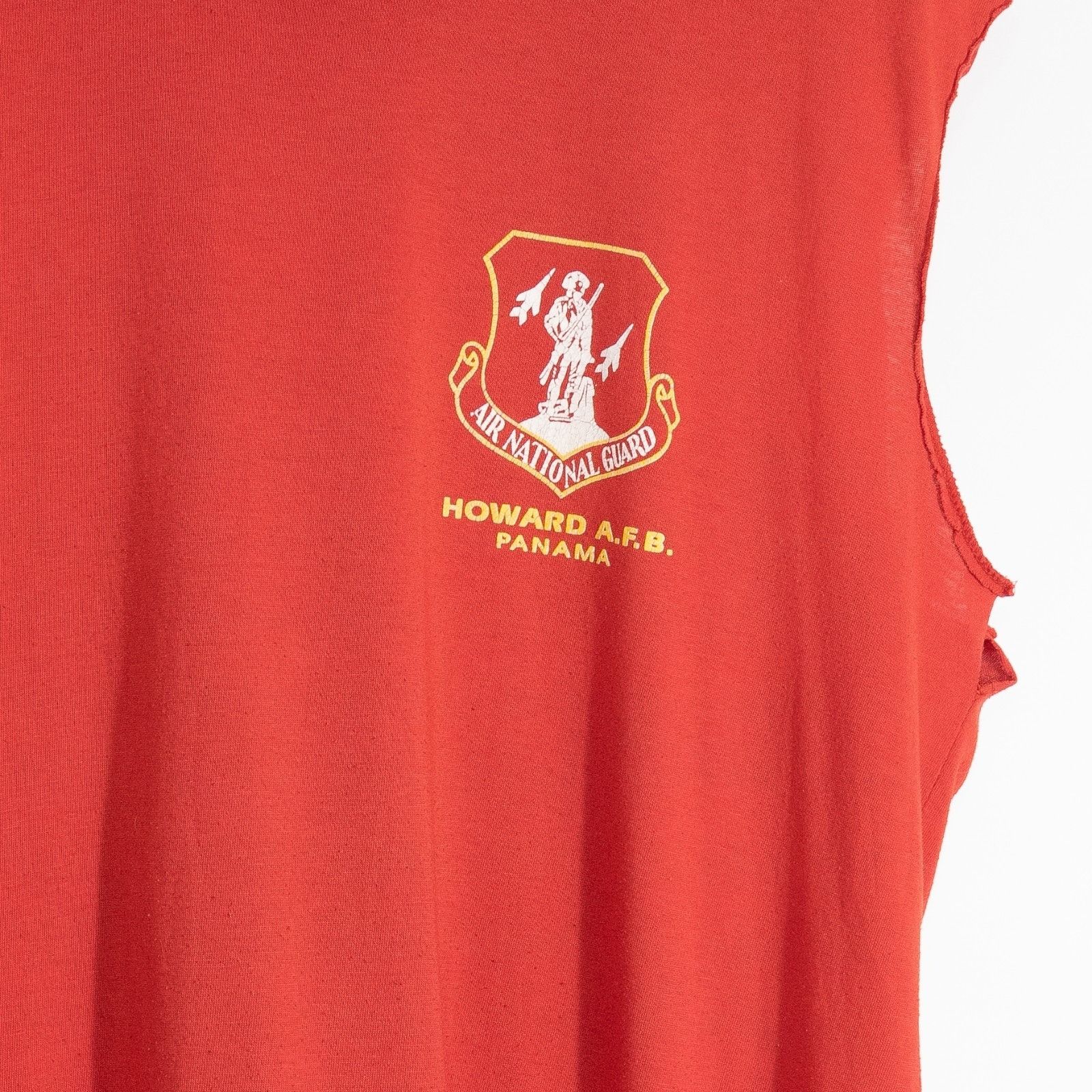 Vintage Vintage 90s Howard Air Force Base T Shirt XL - Distressed Size US XL / EU 56 / 4 - 5 Thumbnail