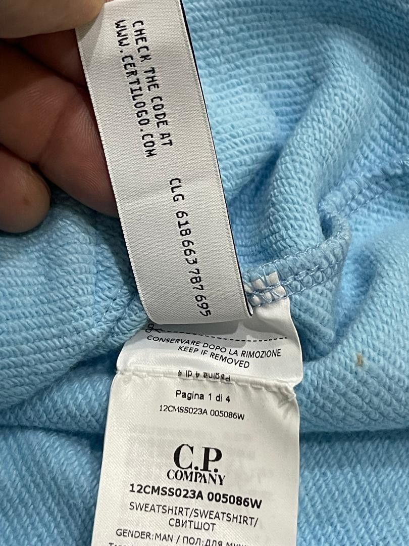 C.P. Company 🔥CP COMPANY DIAGONAL RAISED FLEECE GARMENT DYED HOODIE Size US S / EU 44-46 / 1 - 3 Thumbnail