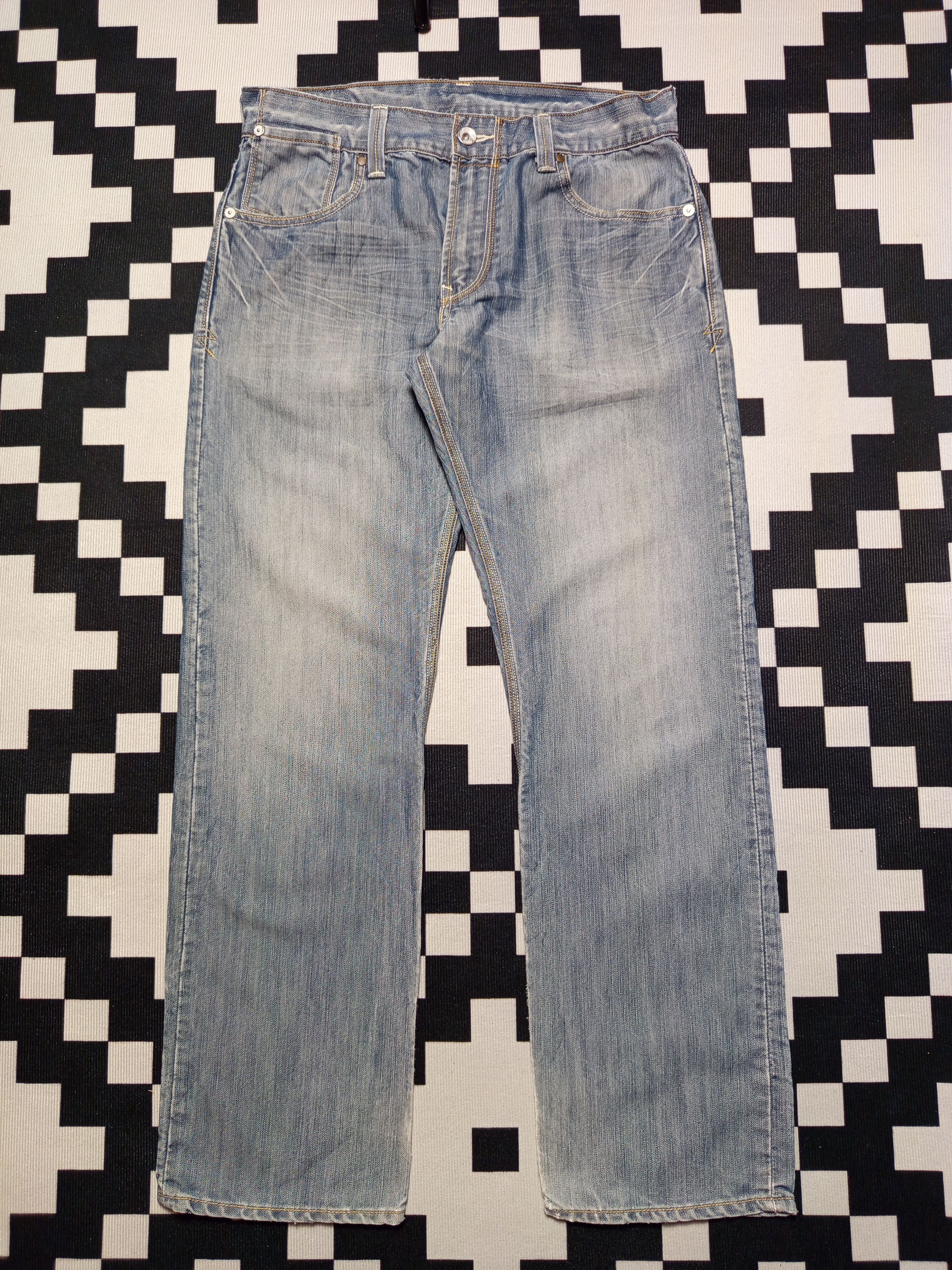 If Six Was Nine Levis 514 Vintage Mens Denim Pants Jeans Size US 33 - 2 Thumbnail