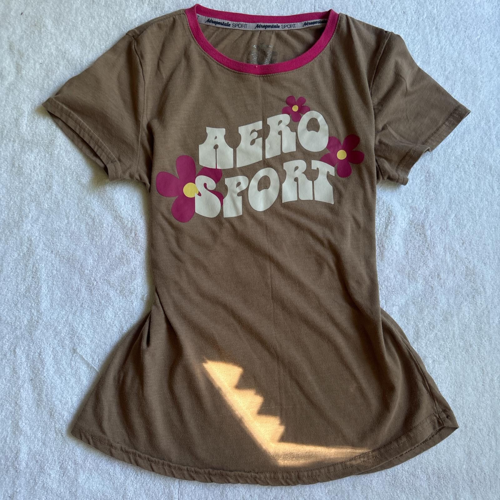 Aeropostale y2k aero sport playground prep baby tee Size XS / US 0-2 / IT 36-38 - 1 Thumbnail