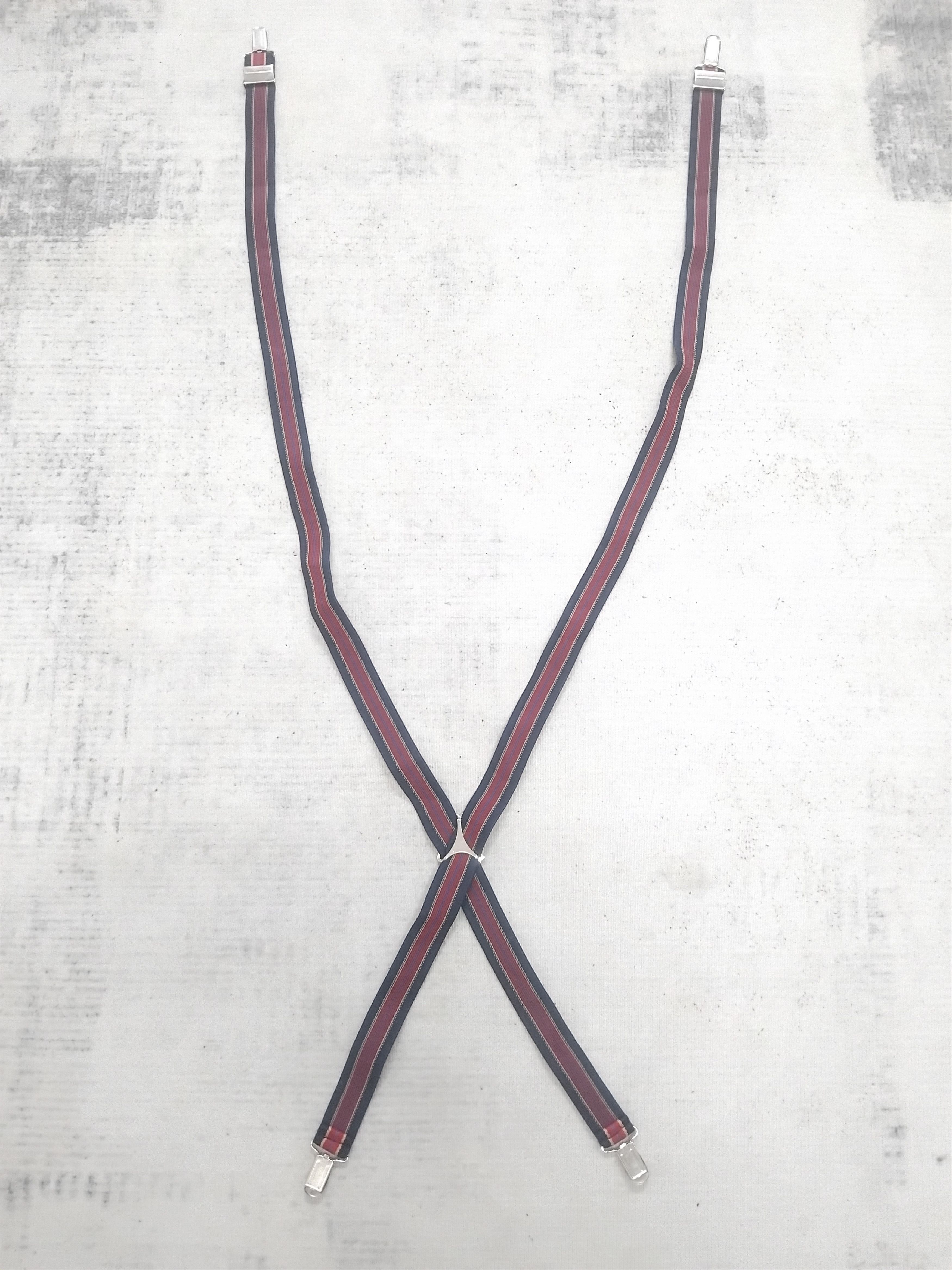 Japanese Brand Stripe streetwear Suspender Size ONE SIZE - 4 Thumbnail