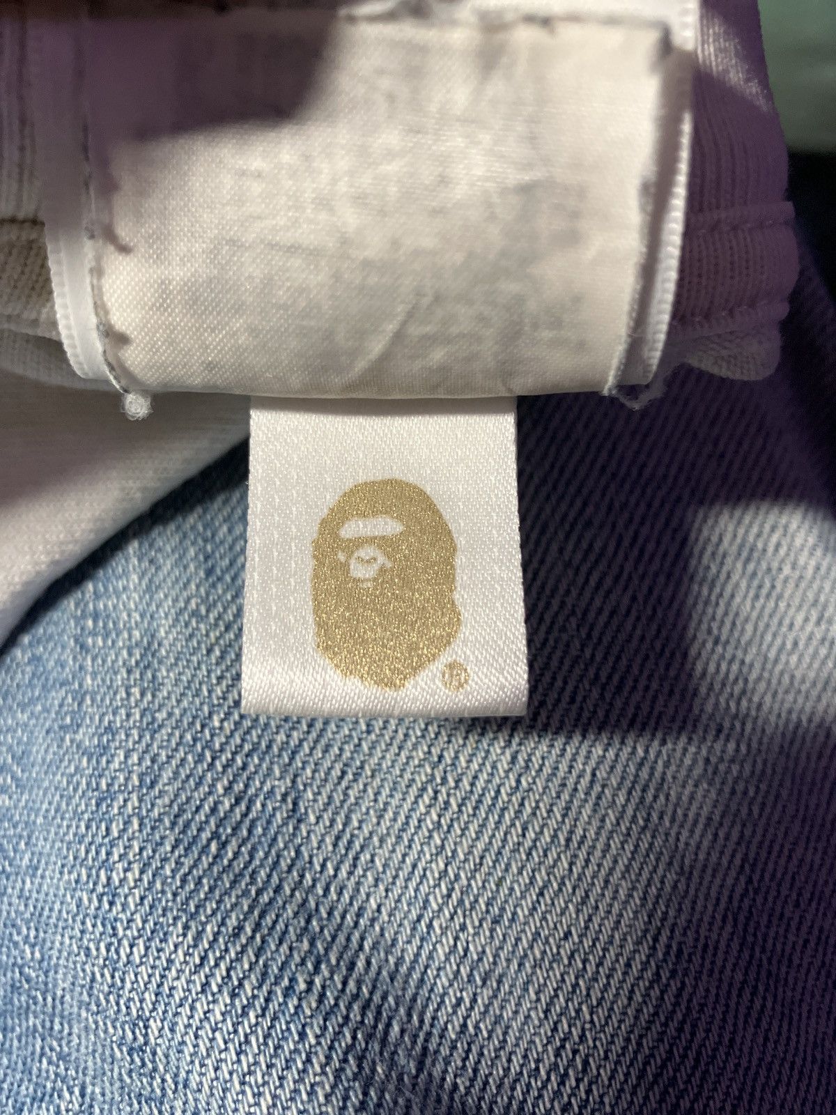 Bape Tie Dye College Tee Size US L / EU 52-54 / 3 - 4 Thumbnail