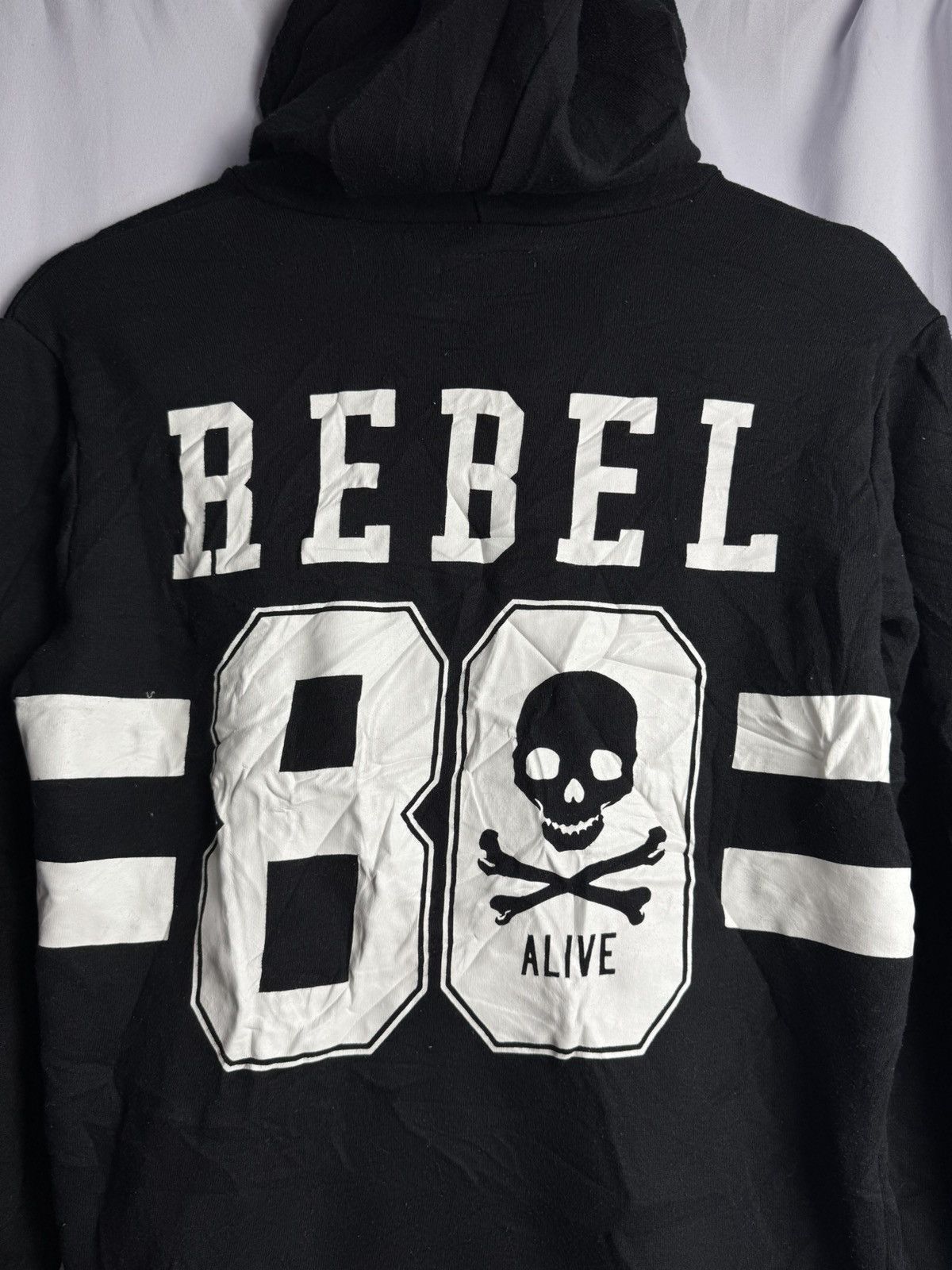 Beauty Beast × Hysteric Glamour × Japanese Brand Japanese Stooge Rebel 08 Skulls Hoodie Size US M / EU 48-50 / 2 - 3 Thumbnail